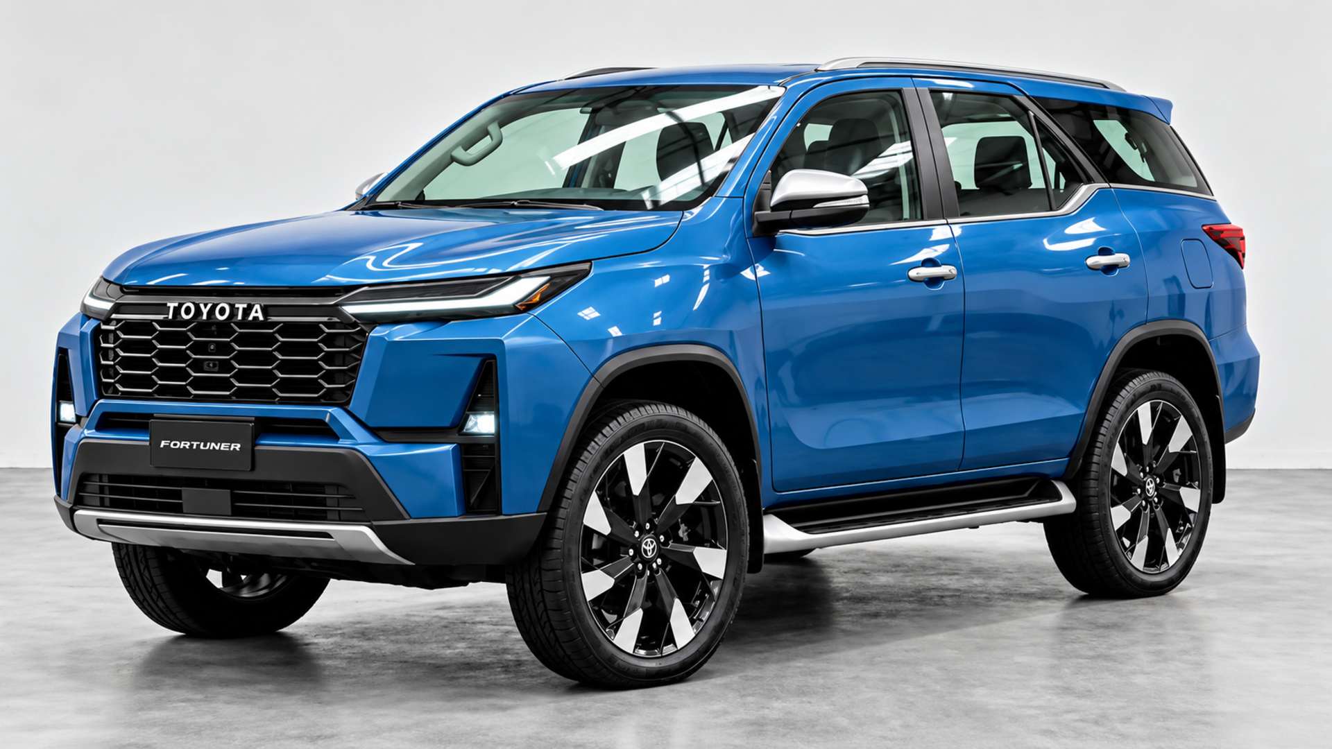 Toyota Fortuner нового поколения: первые изображения на базе шпионских фото
