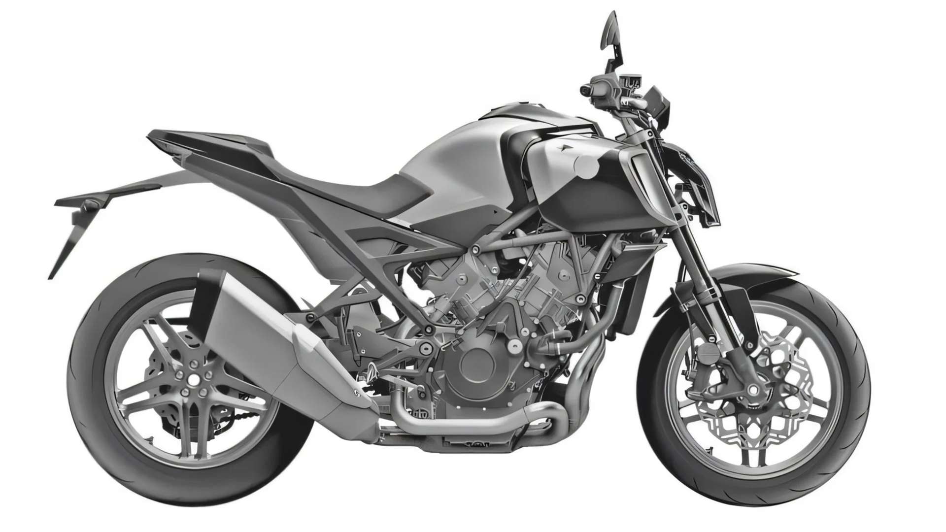 Honda готовит новый суперспортивный мотоцикл с атмосферным 900-кубовым двигателем V3 1 Honda готовит новый суперспортивный мотоцикл с атмосферным 900-кубовым двигателем V3