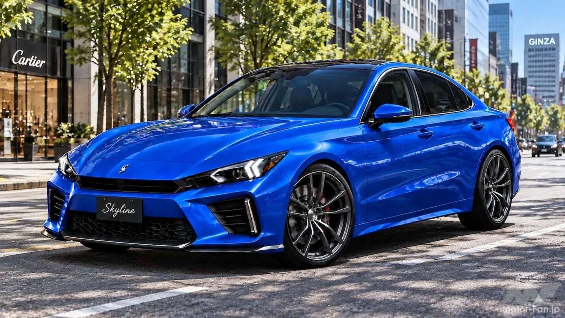 Новый Nissan Skyline получит новый дизайн, но сохранит ДВС