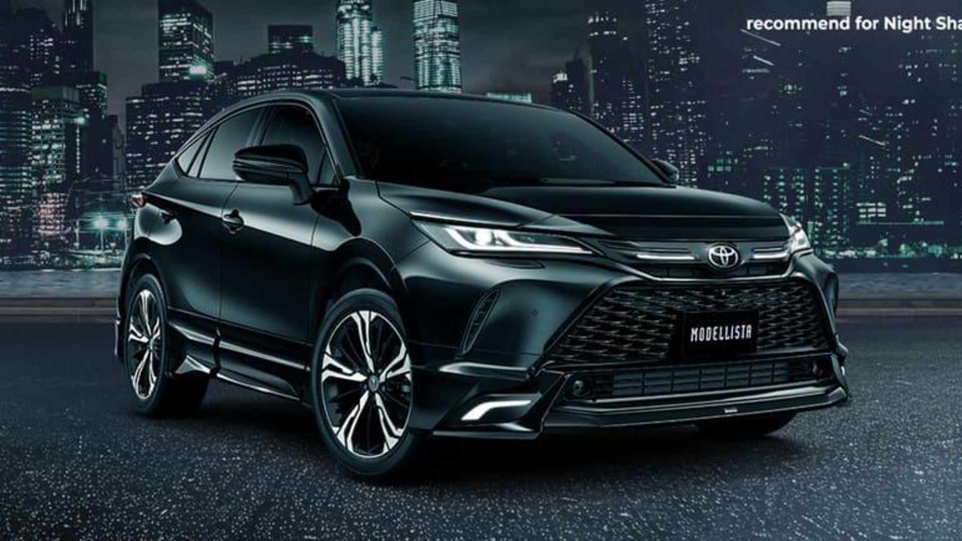 Обновленная напоследок Toyota Harrier получила премиальный тюнинг Modellista