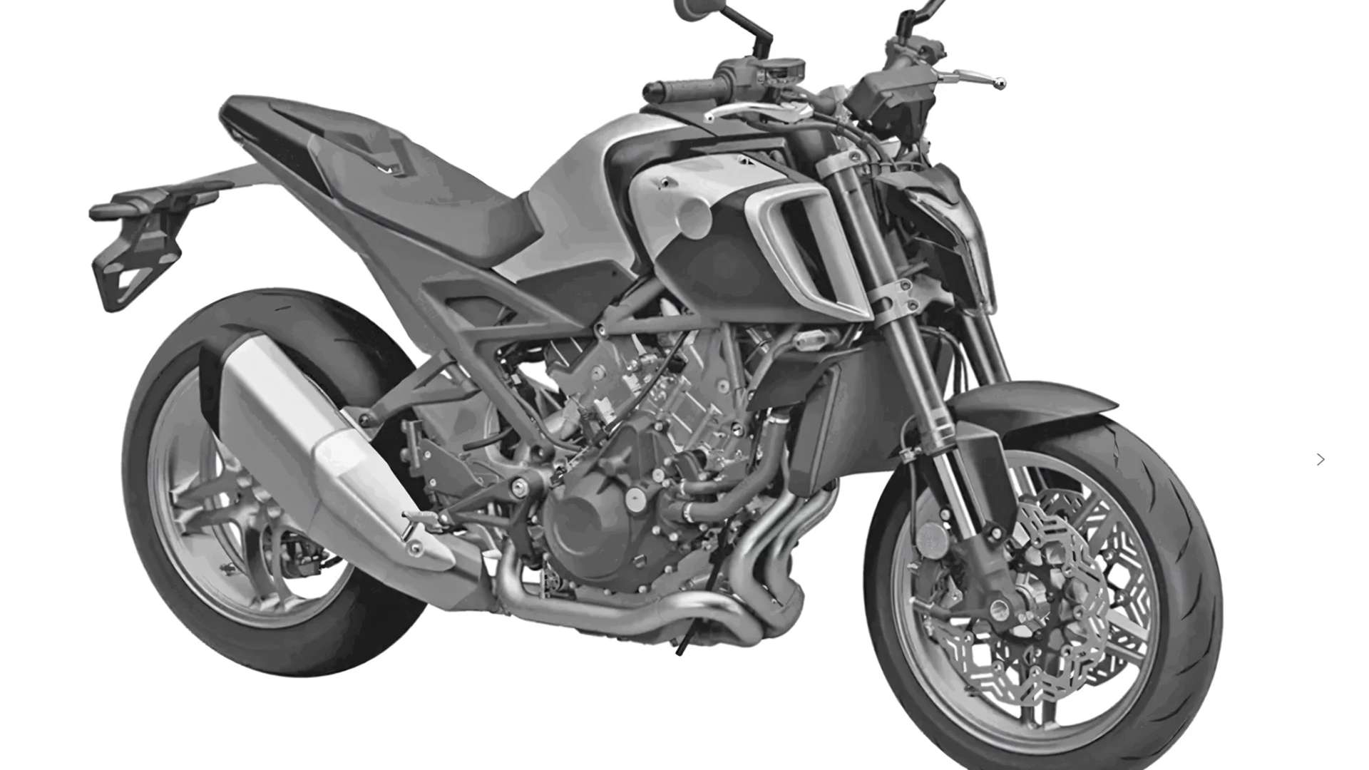 Honda готовит новый суперспортивный мотоцикл с атмосферным 900-кубовым двигателем V3 2 Honda готовит новый суперспортивный мотоцикл с атмосферным 900-кубовым двигателем V3