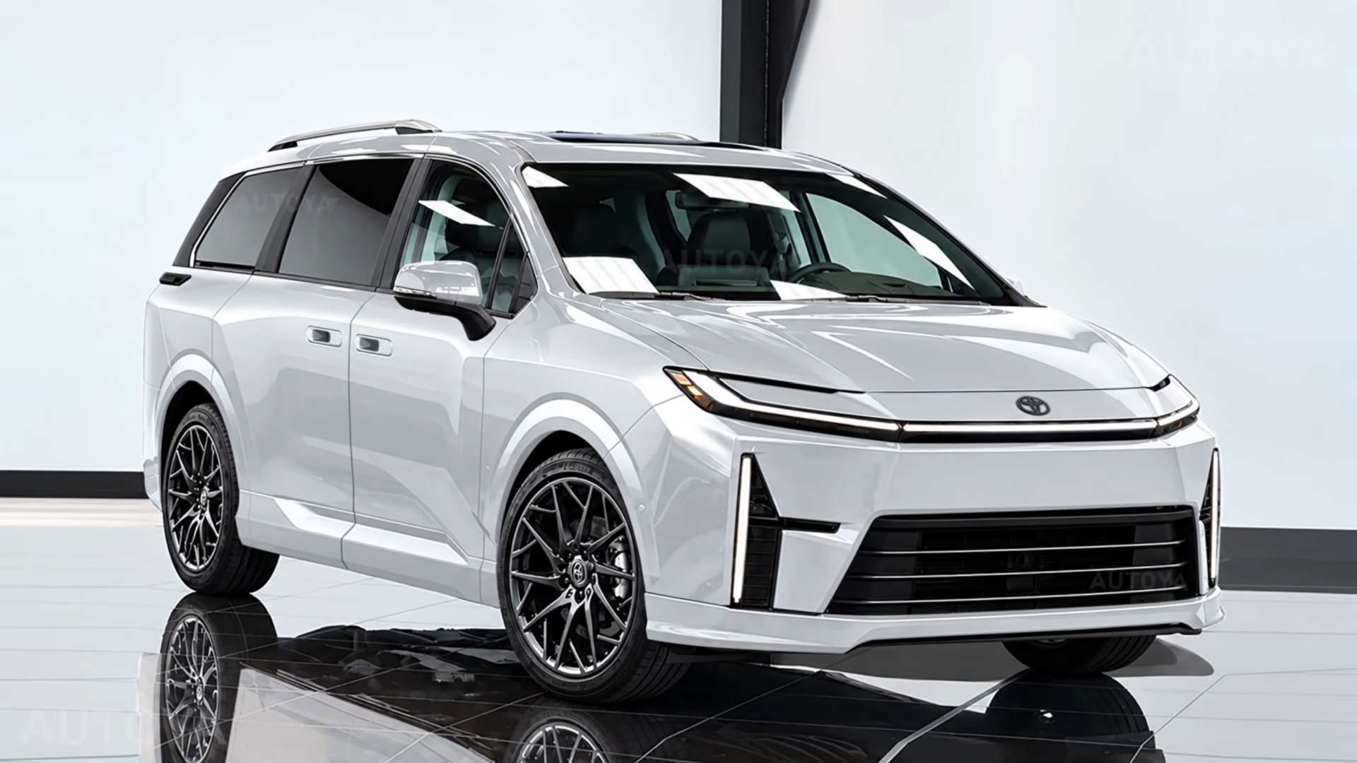 Виртуальная Toyota Sienna нового поколения примерила дизайн Camry, Prius и RAV4