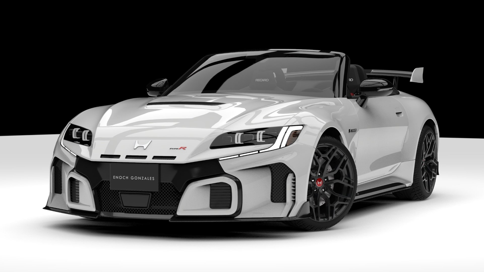 Honda S2000 Type R 2028 года показали на независимых рендерах