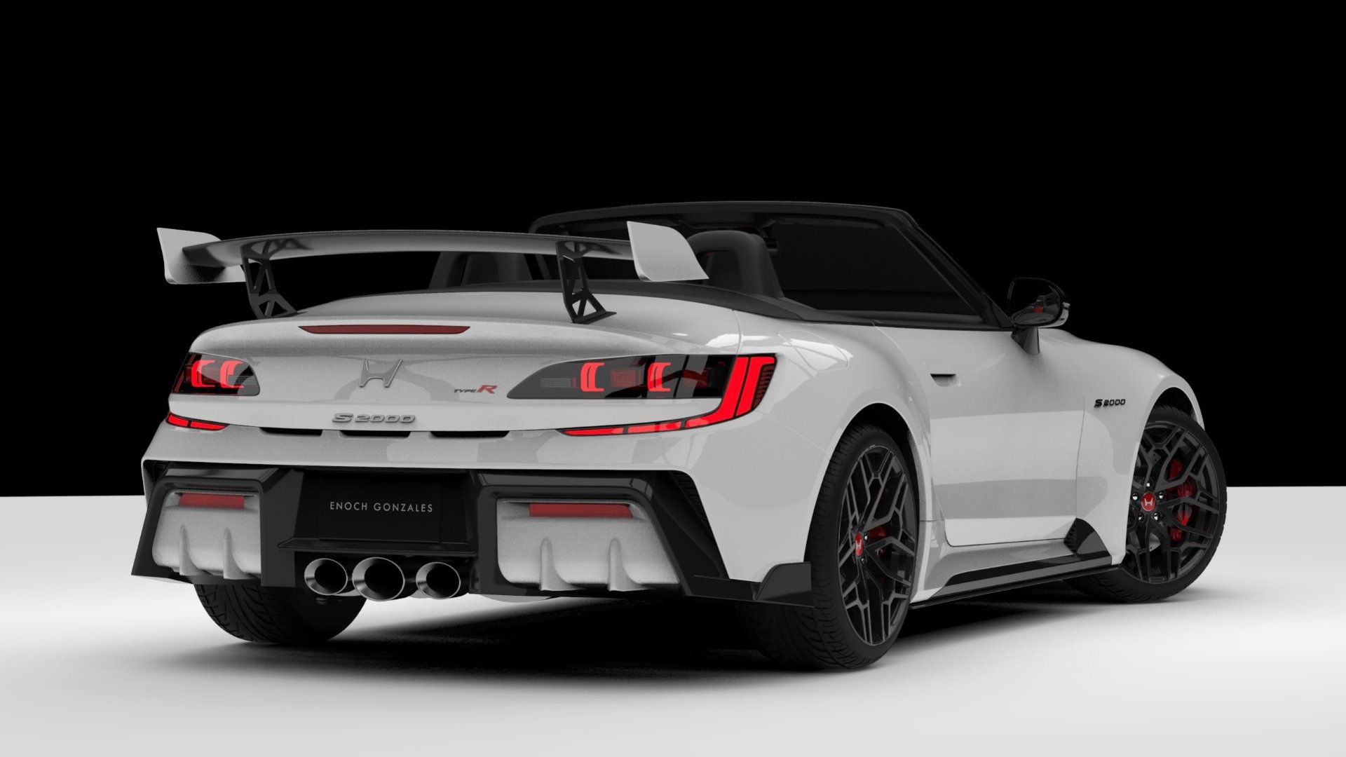 Honda S2000 Type R 2028 года показали на независимых рендерах
