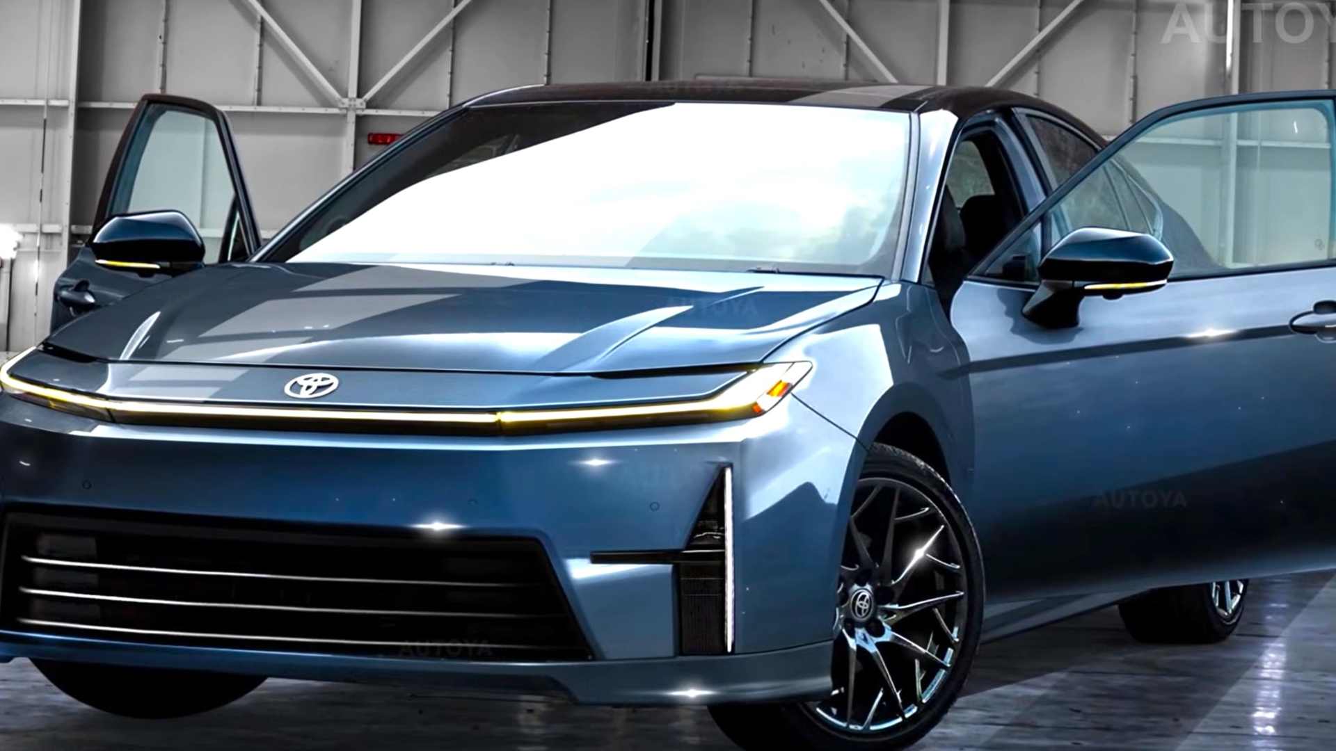 Рестайлинговый седан Toyota Camry на первых концепт-артах