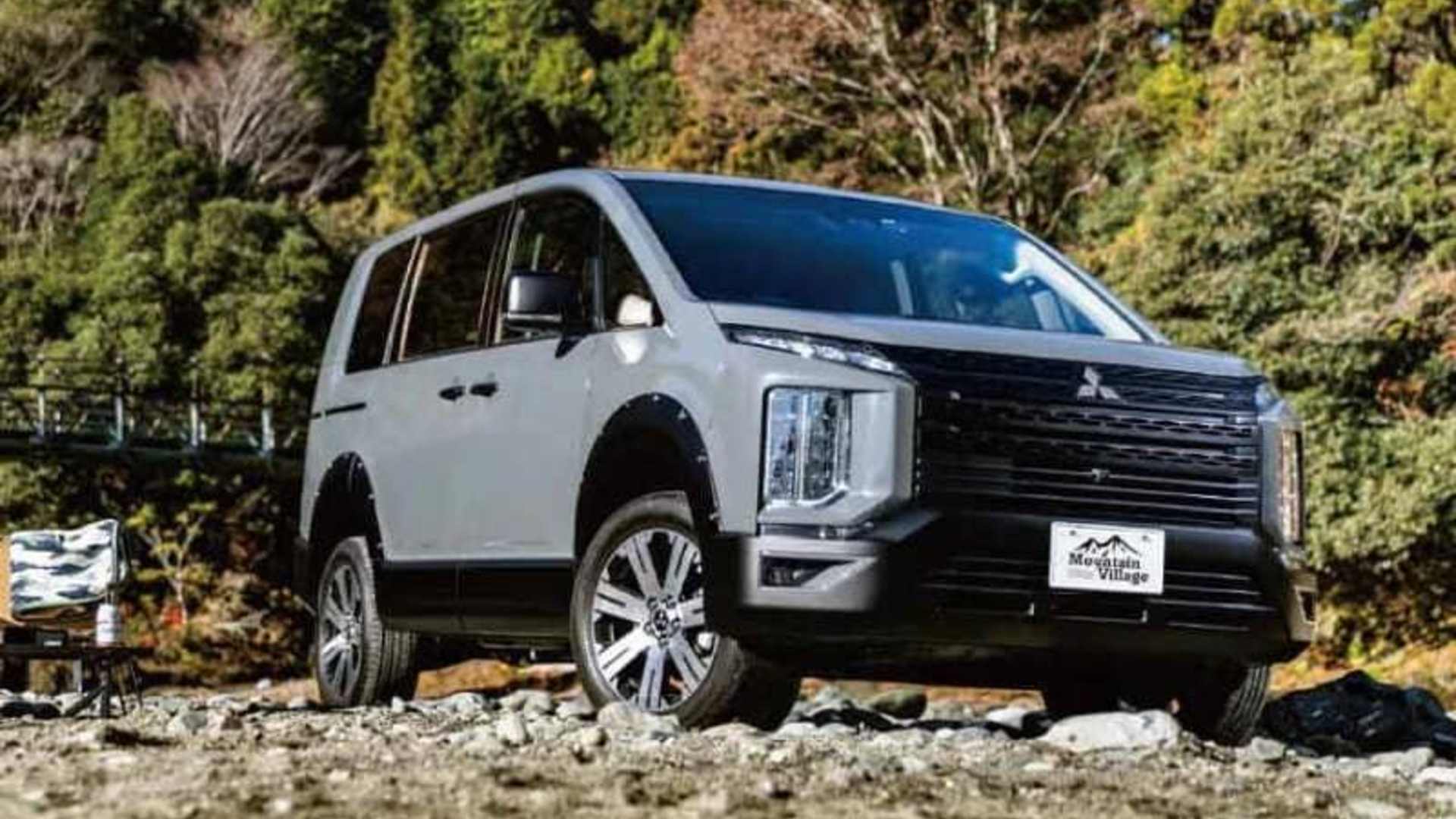 Mitsubishi Delica D:5 превратили в уютный автодом со спальней и кондиционером
