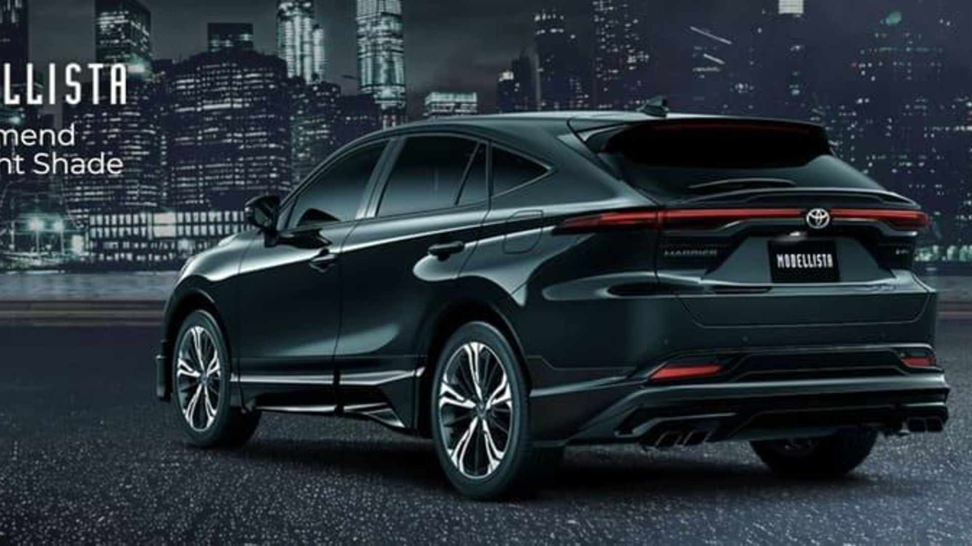 Обновленная напоследок Toyota Harrier получила премиальный тюнинг Modellista