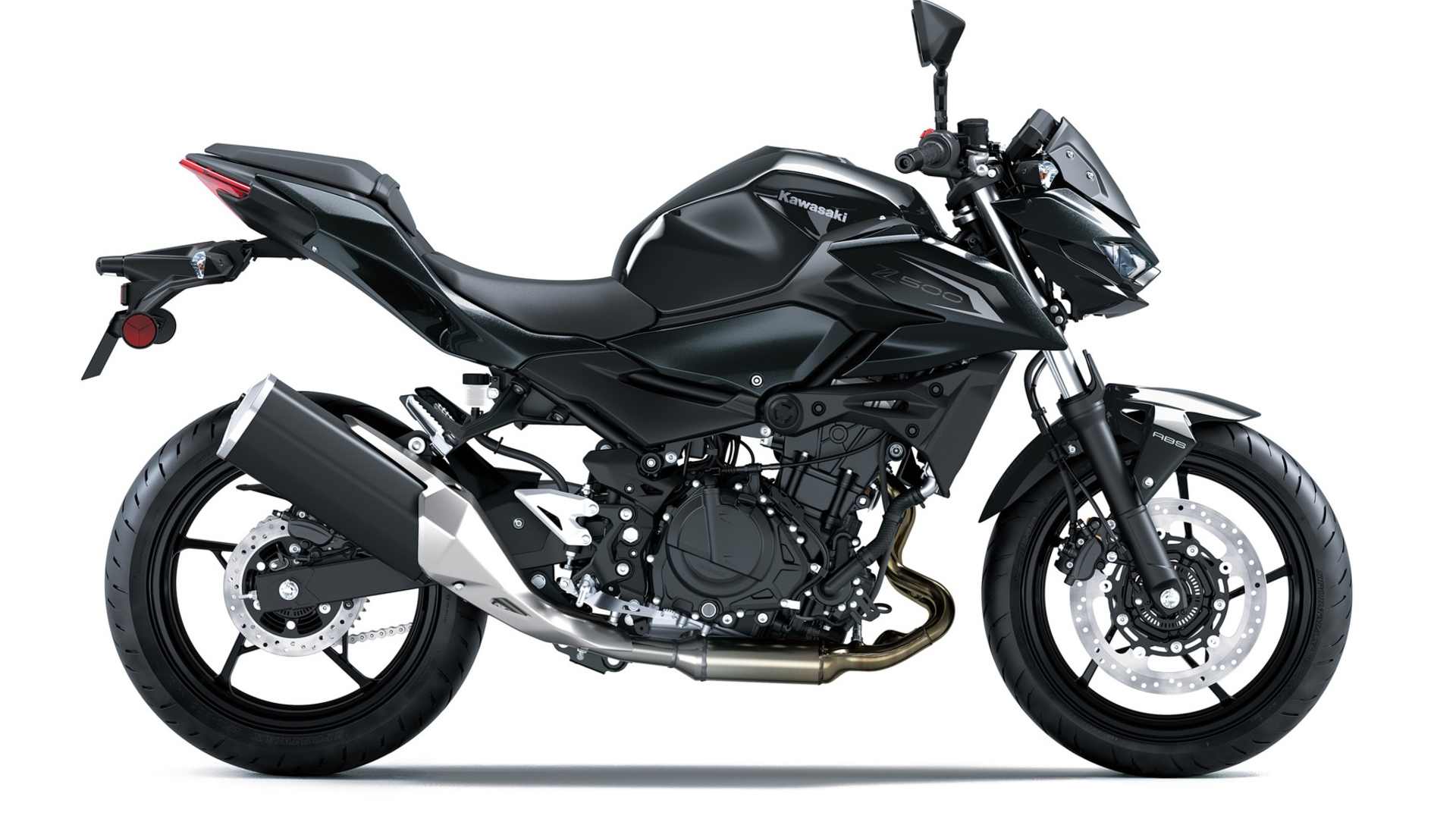 Kawasaki Z500 обновили к 2027 году без технических изменений