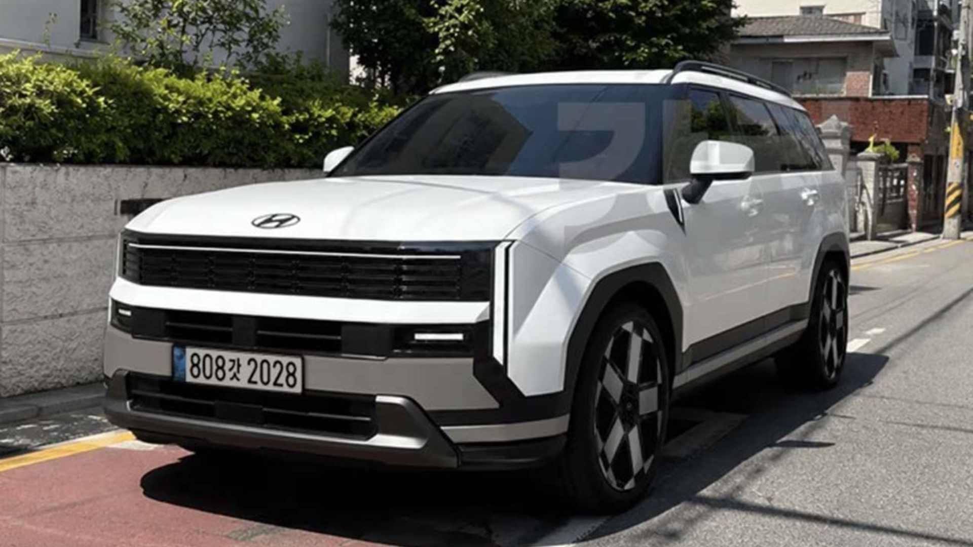 Рестайлинговый Hyundai Santa Fe показан на неофициальных рендерах