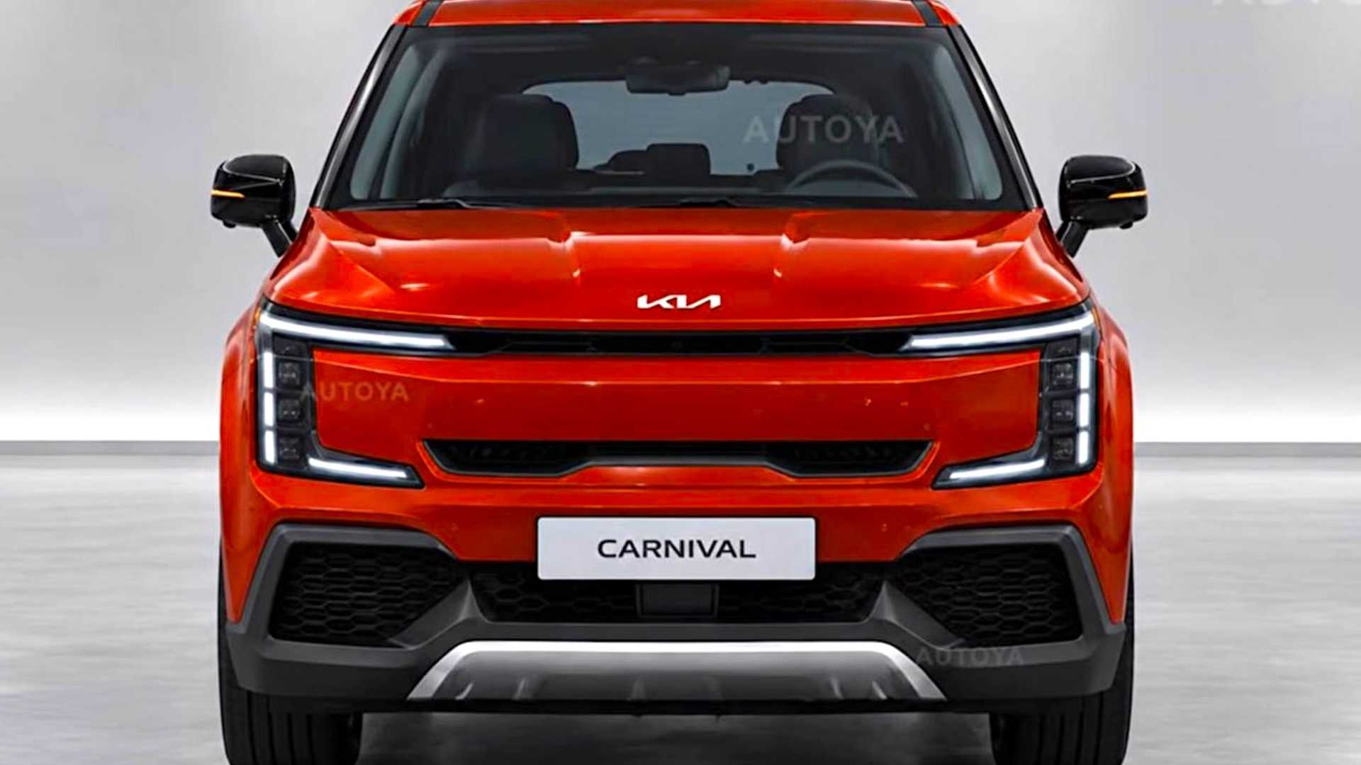 Kia Carnival следующего поколения на первых концепт-артах 1 Kia Carnival следующего поколения на первых концепт-артах