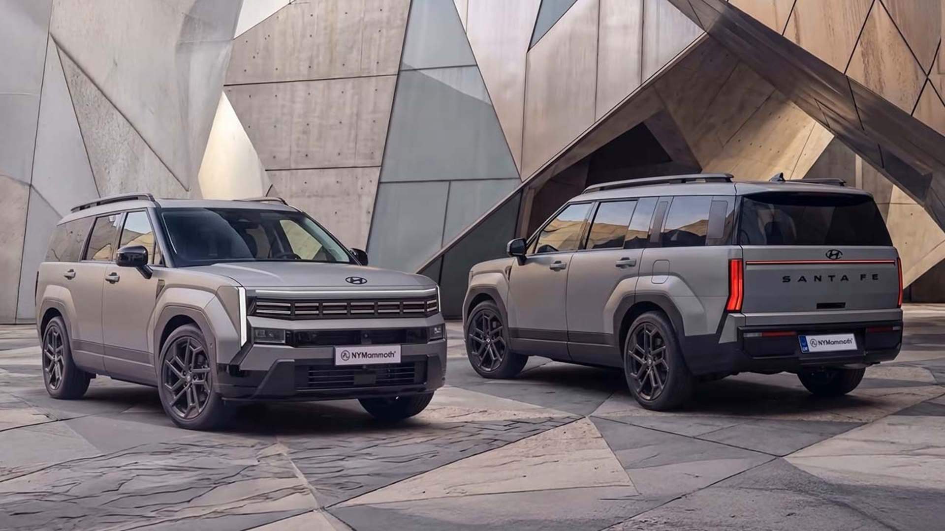 Рестайлинг Hyundai Santa Fe: свежие рендеры дизайна популярного корейского кроссовера 3 Рестайлинг Hyundai Santa Fe: свежие рендеры дизайна популярного корейского кроссовера