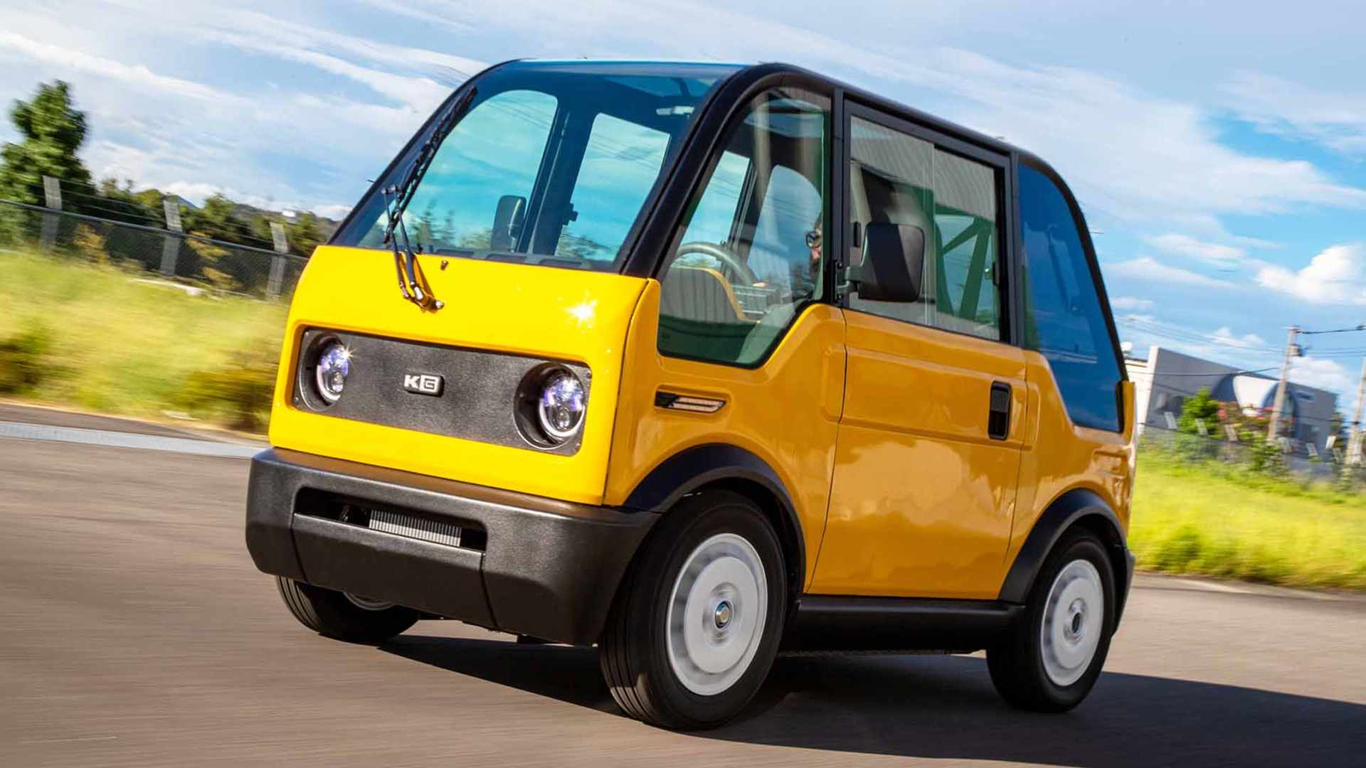 Миниатюрный японский электрокар-бюджетник от KG Motors хотят начать выпускать массово в 2027 году