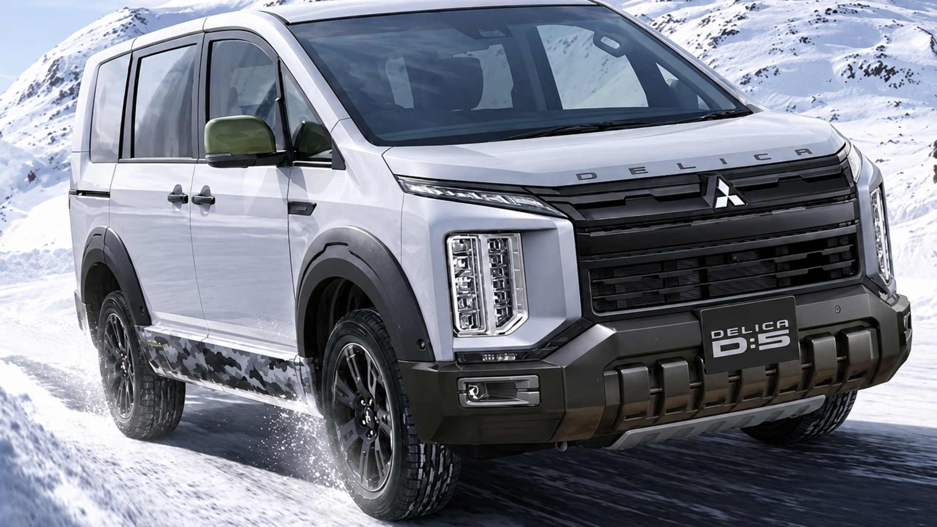 Обновленная Mitsubishi Delica D:5 Chamonix получит «зимнюю» версию 1 Обновленная Mitsubishi Delica D:5 Chamonix получит «зимнюю» версию