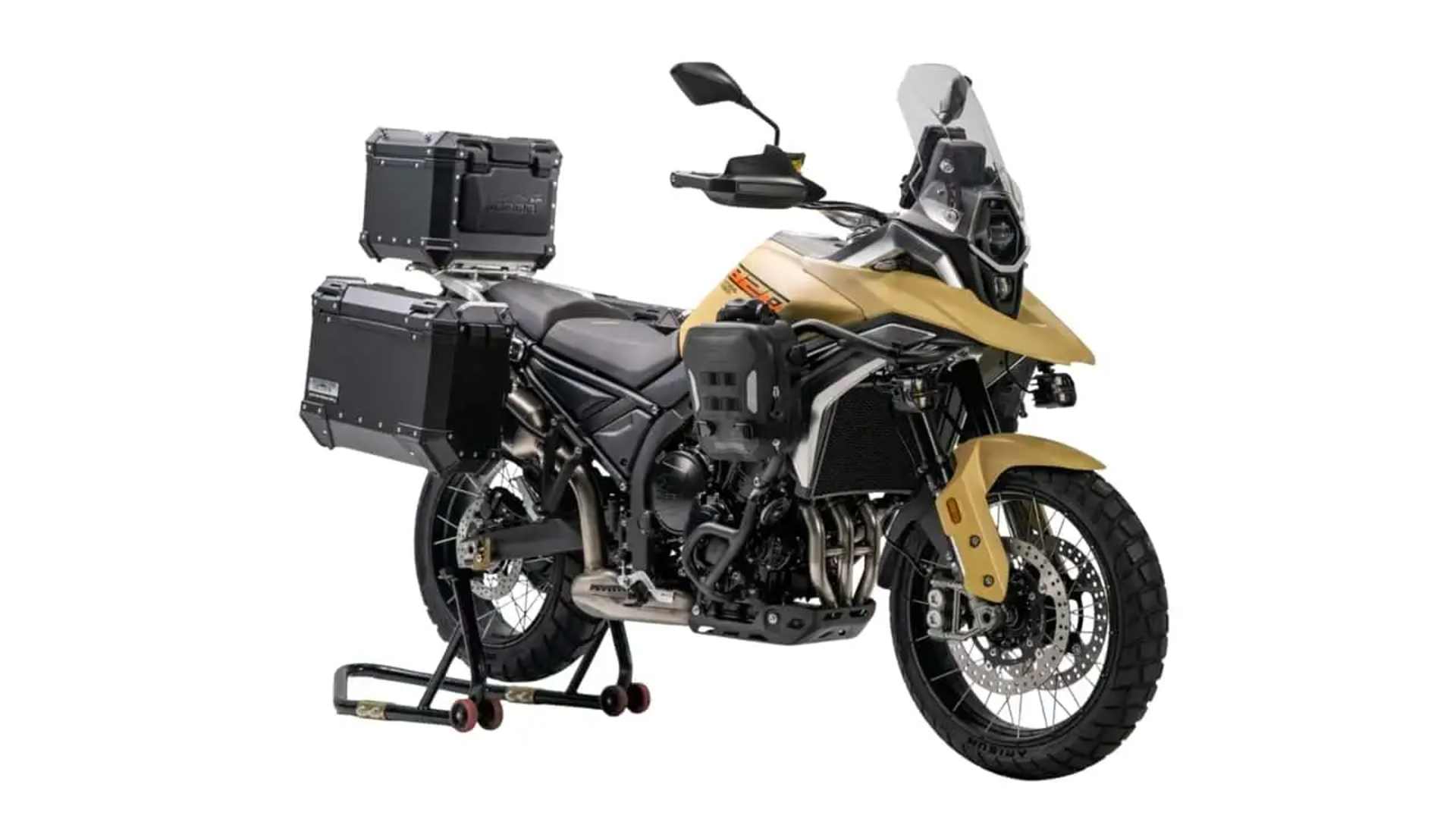 Новый китайский мотоцикл ZXMoto 820X: 3-цилиндровый мотор на 116 л.с. и цена в 600 тысяч рублей