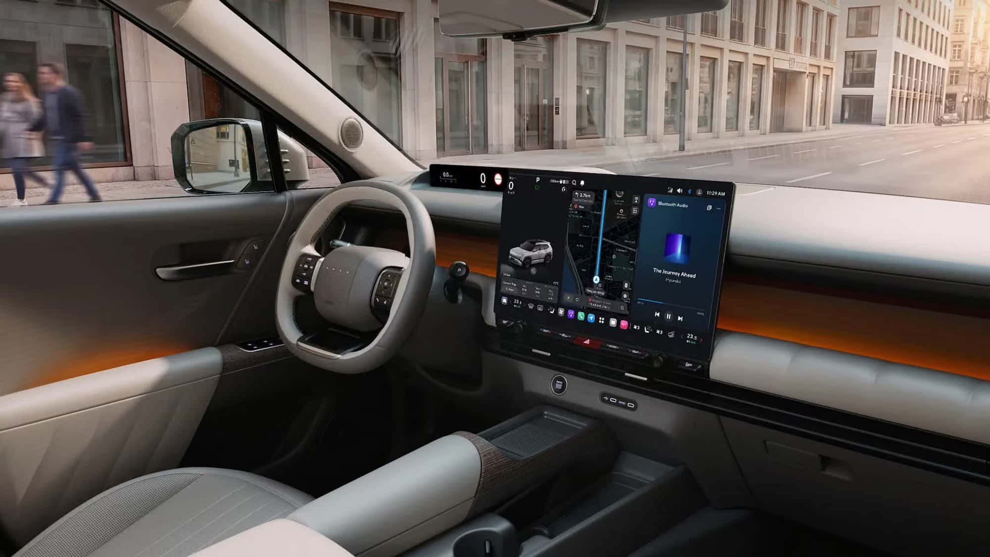 Новый Hyundai Tucson впервые показался в ночи
