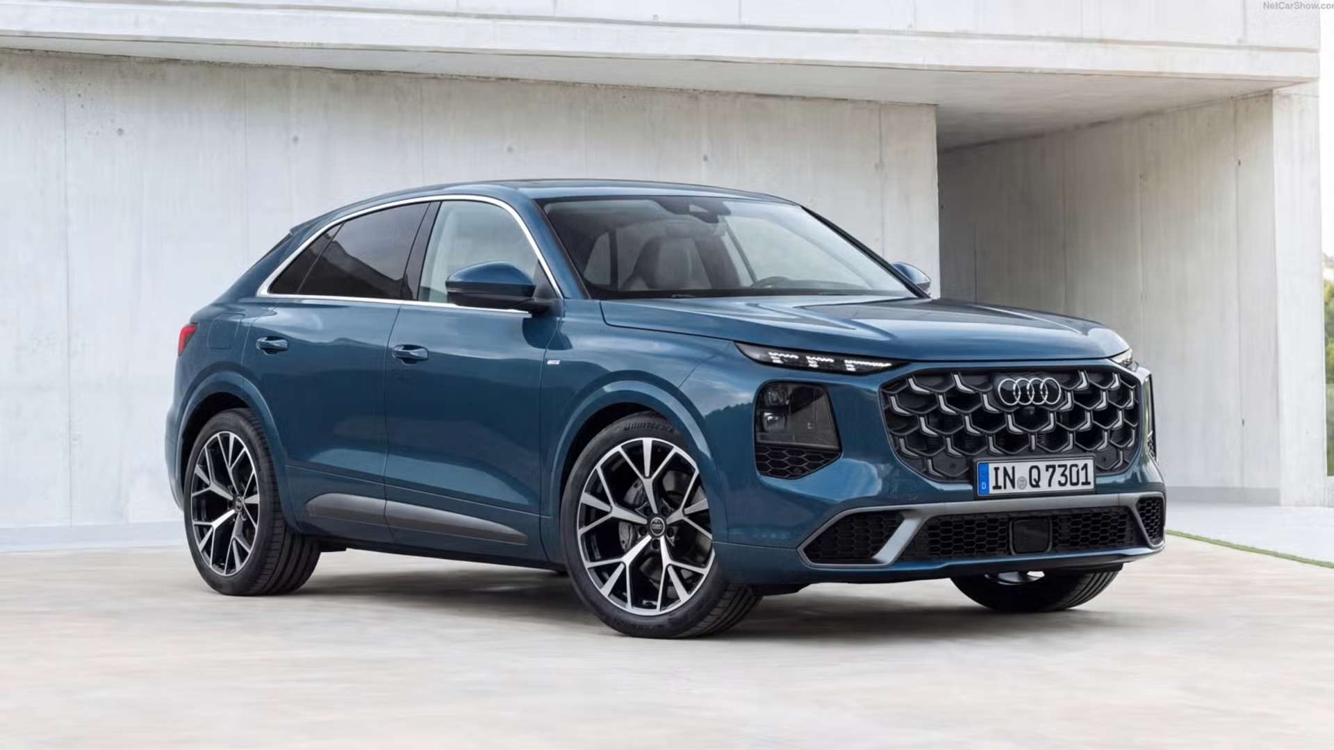 Новый купе-кроссовер Audi Q8 показали на первых реалистичных концепт-артах