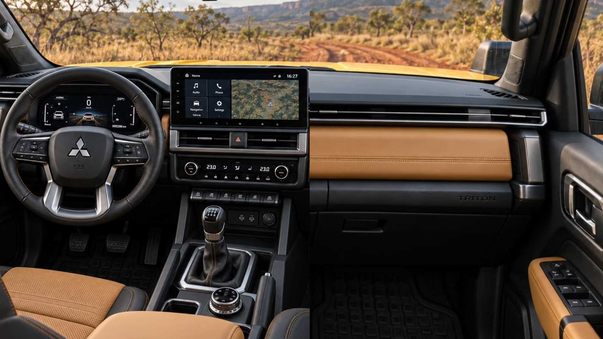 Новый Mitsubishi L200 с дизайном Pajero показали на первых рендерах 4 Новый Mitsubishi L200 с дизайном Pajero показали на первых рендерах