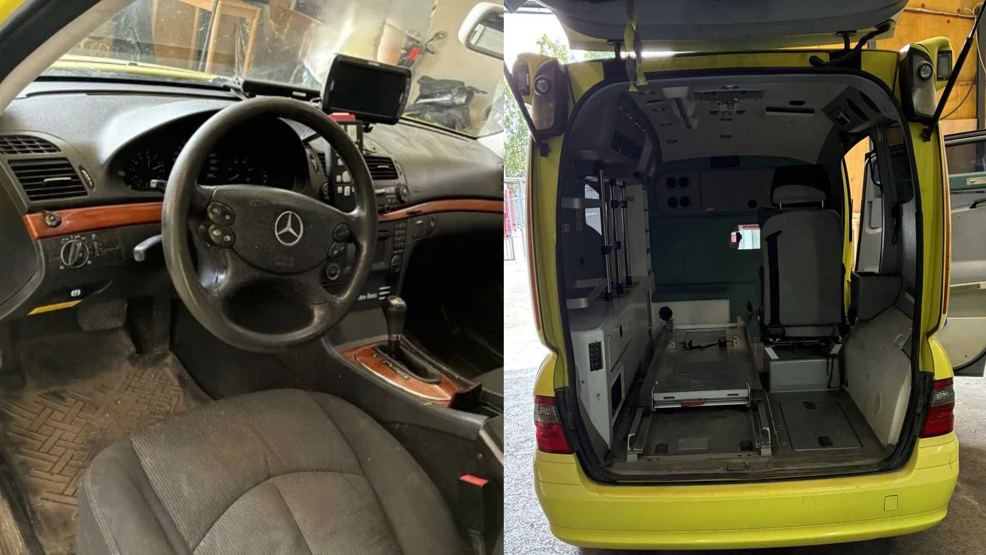 В Швеции продают необычный Mercedes скорой помощи для животных