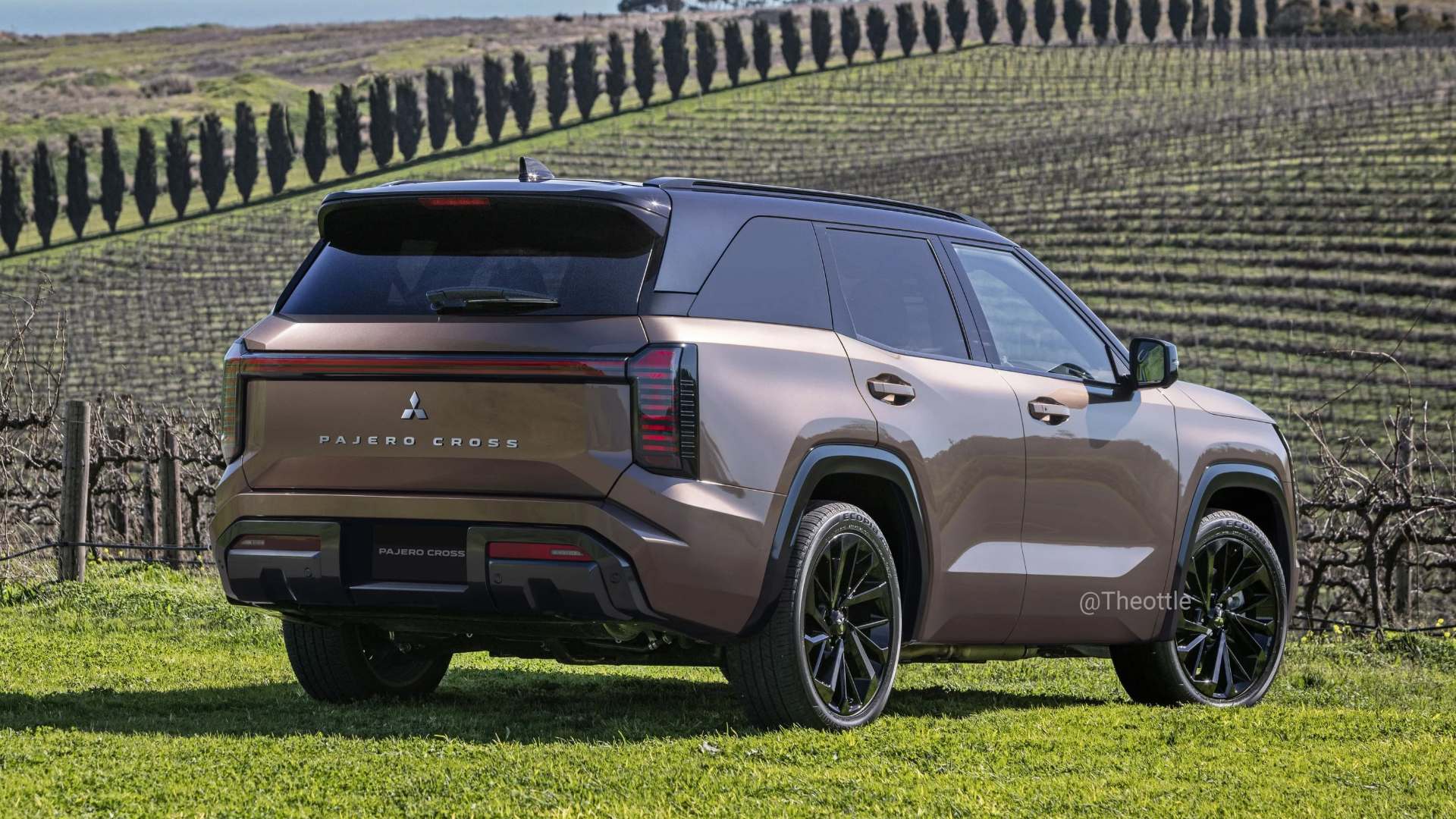 Pajero Cross: как может выглядеть новый компакт-кроссовер Mitsubishi