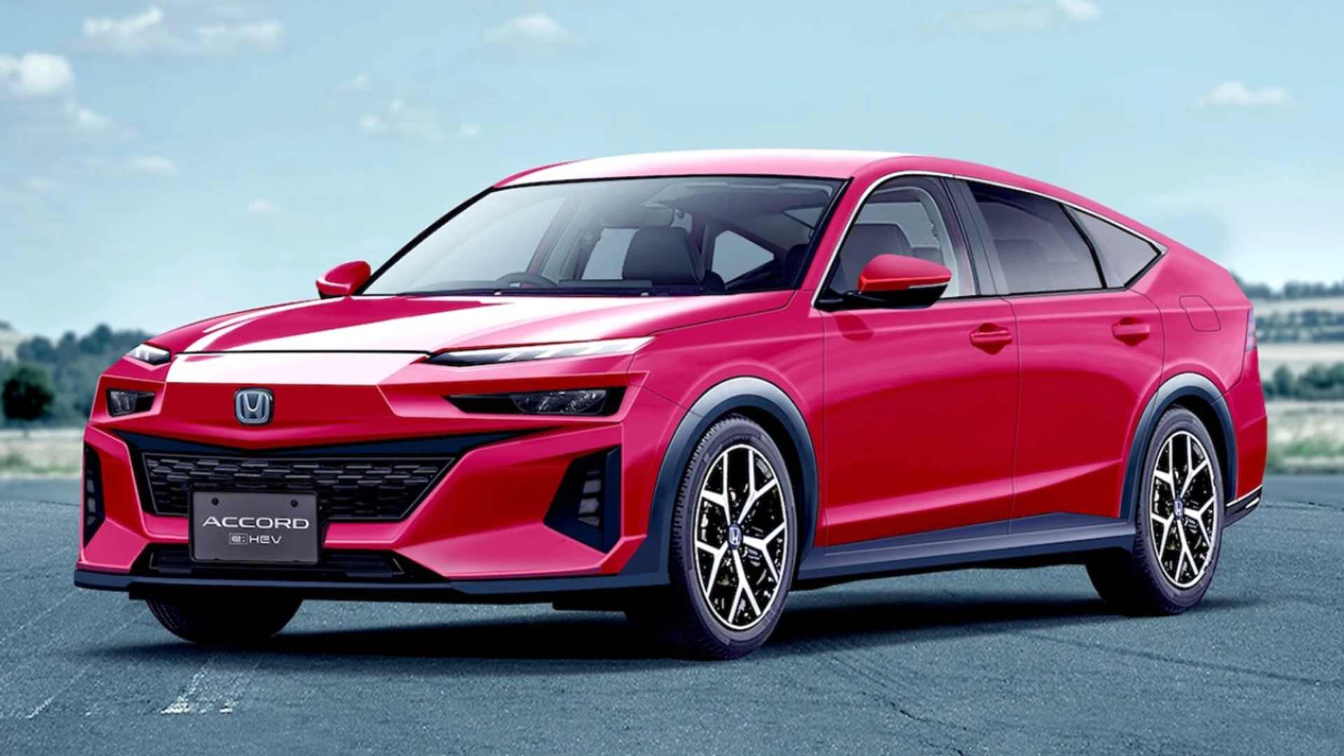 Honda Accord следующего поколения показан на первых изображениях