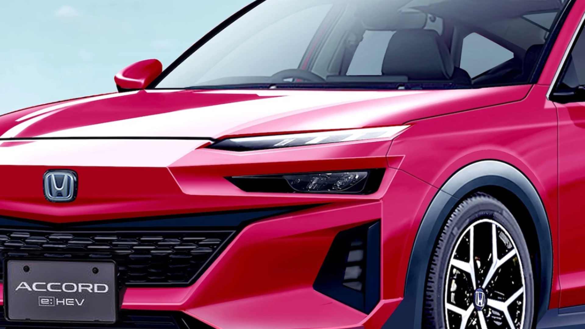Honda Accord следующего поколения показан на первых изображениях