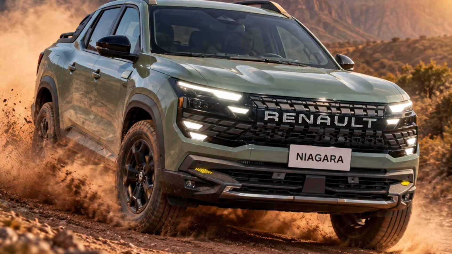 Renault Niagara – новый легковой пикап для дачников