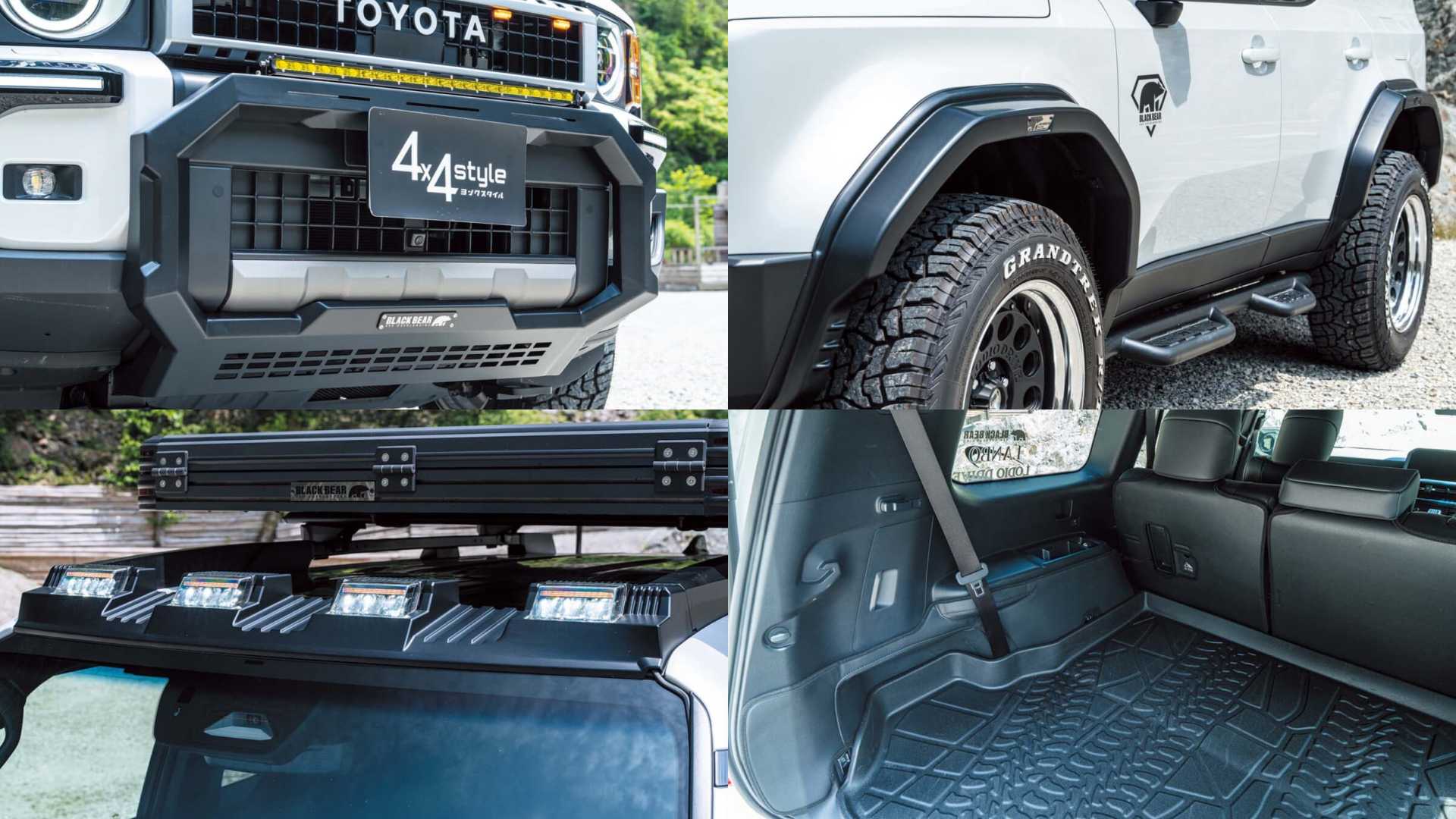 Toyota Land Cruiser 250 доработали для бездорожья и кемпинга