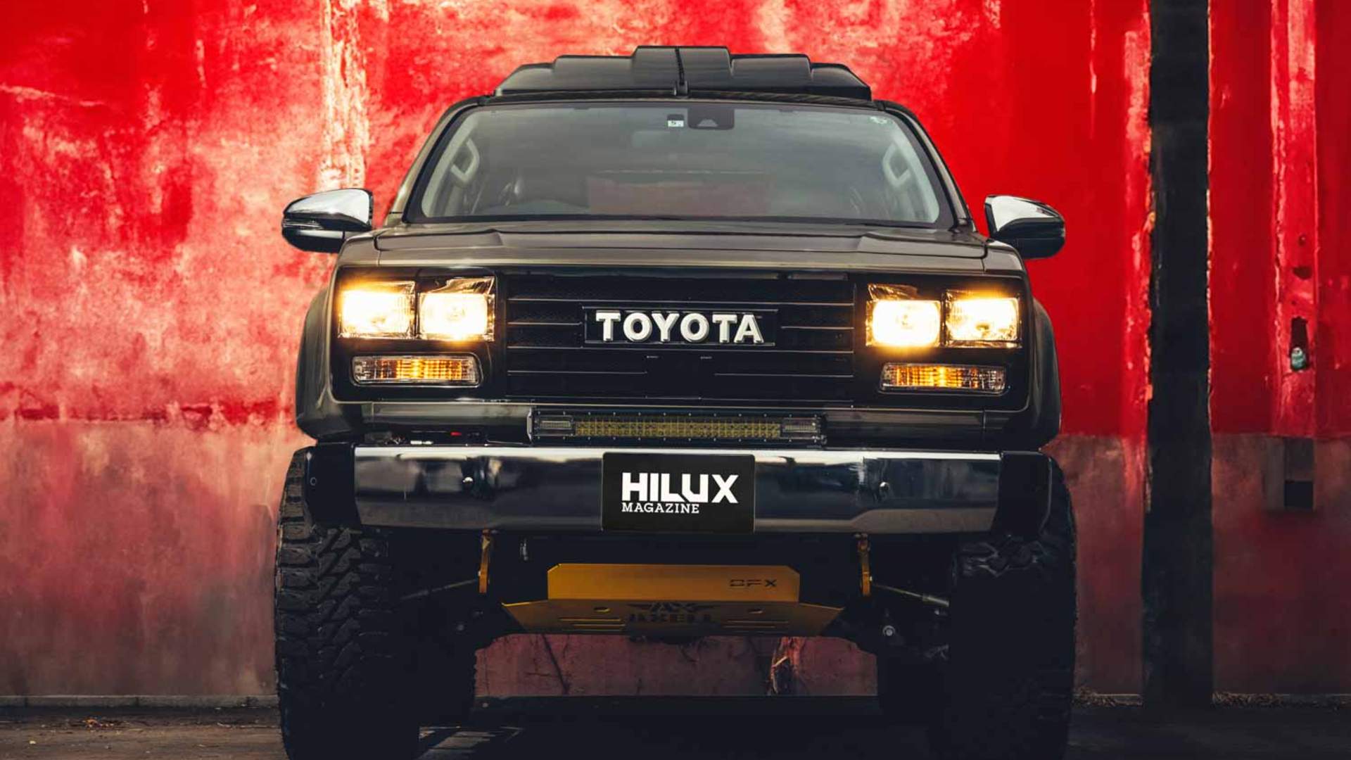 Toyota Hilux изменили до неузнаваемости: пикап получил дизайн американских грузовиков из 1970-х