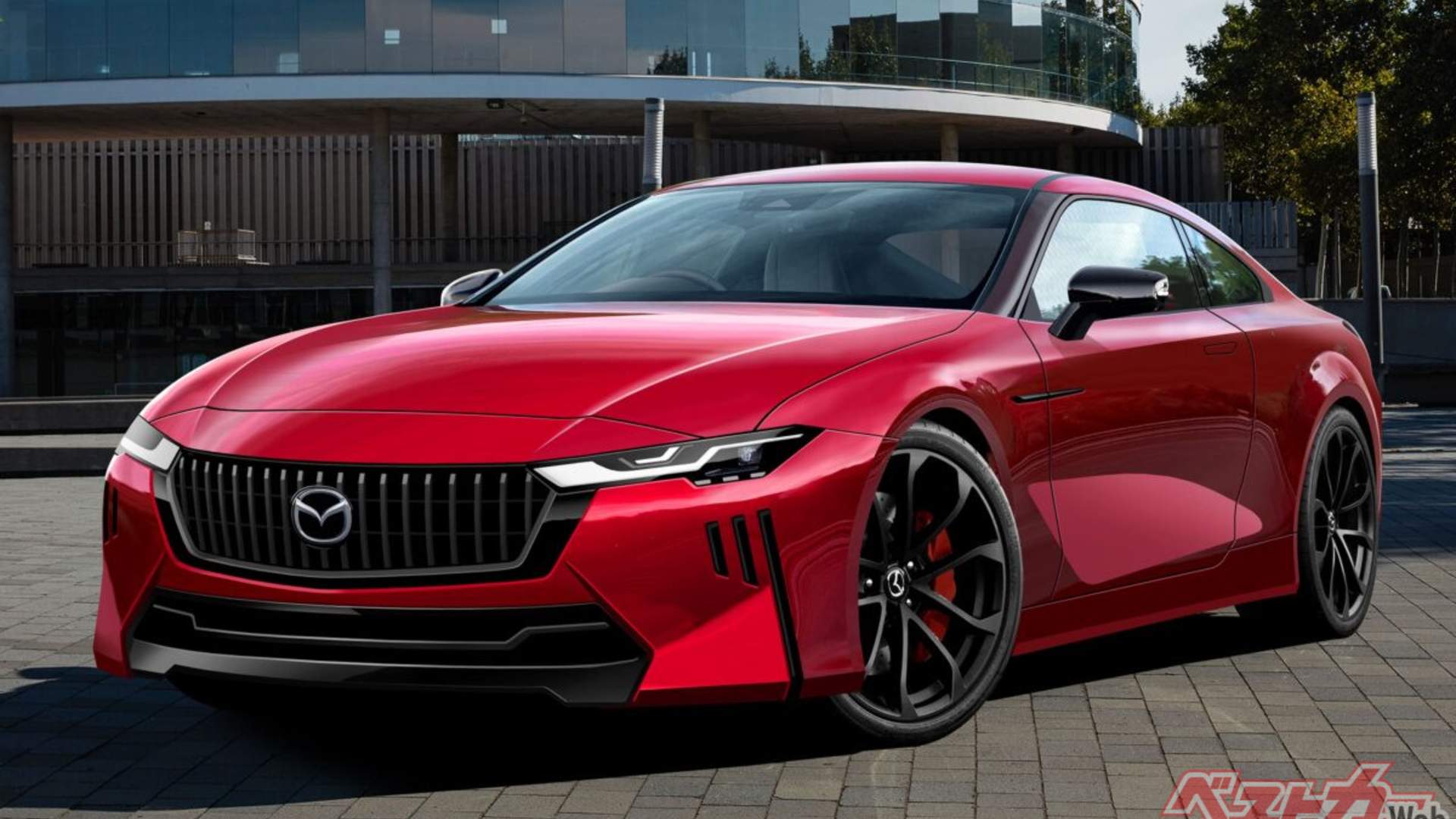 Новое спортивное купе Mazda на базе Toyota GR Supra показали неофициально