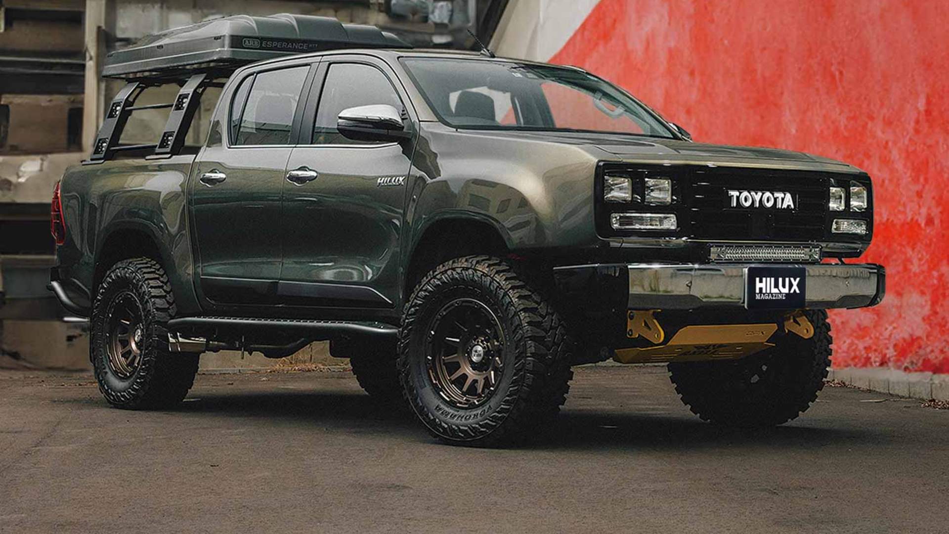 Toyota Hilux изменили до неузнаваемости: пикап получил дизайн американских грузовиков из 1970-х