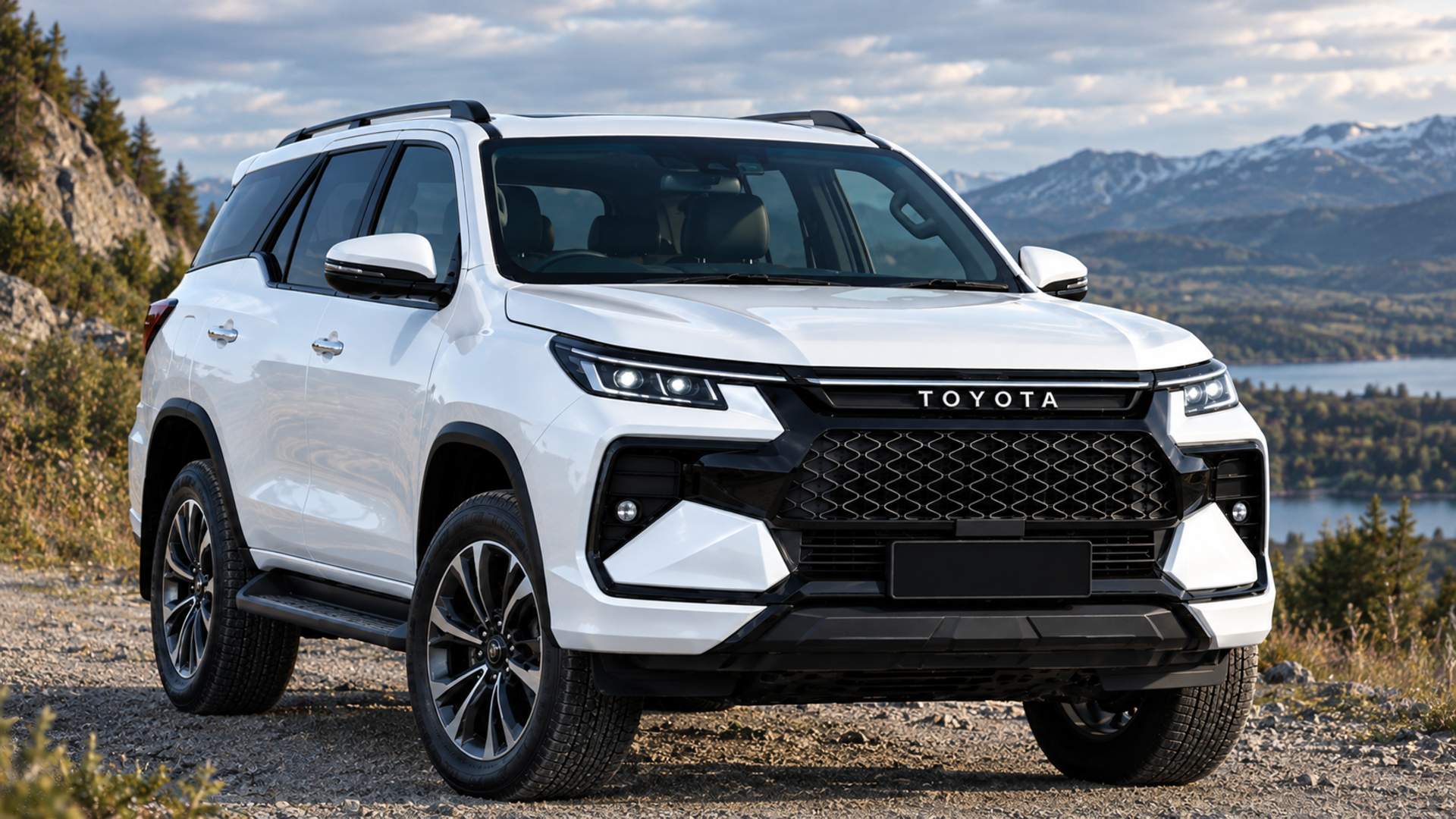 Toyota Fortuner нового поколения: внедорожник может получить дизайн в стиле Hilux