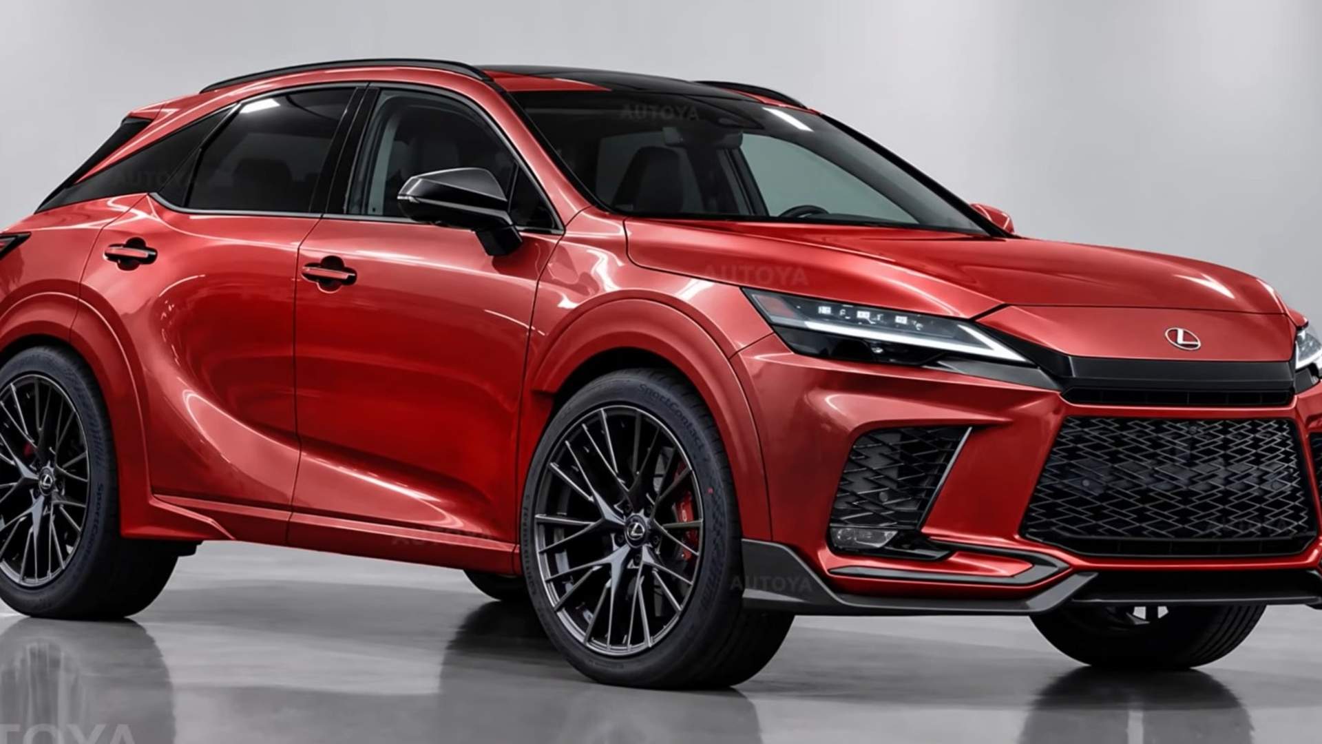 Новый Lexus RX показали неофициально в высокопроизводительной версии мощностью 600 л.с.