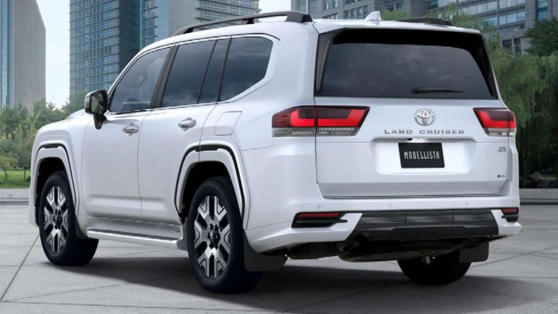 Обновленному Toyota Land Cruiser 300 добавили стиля обвесом Modellista