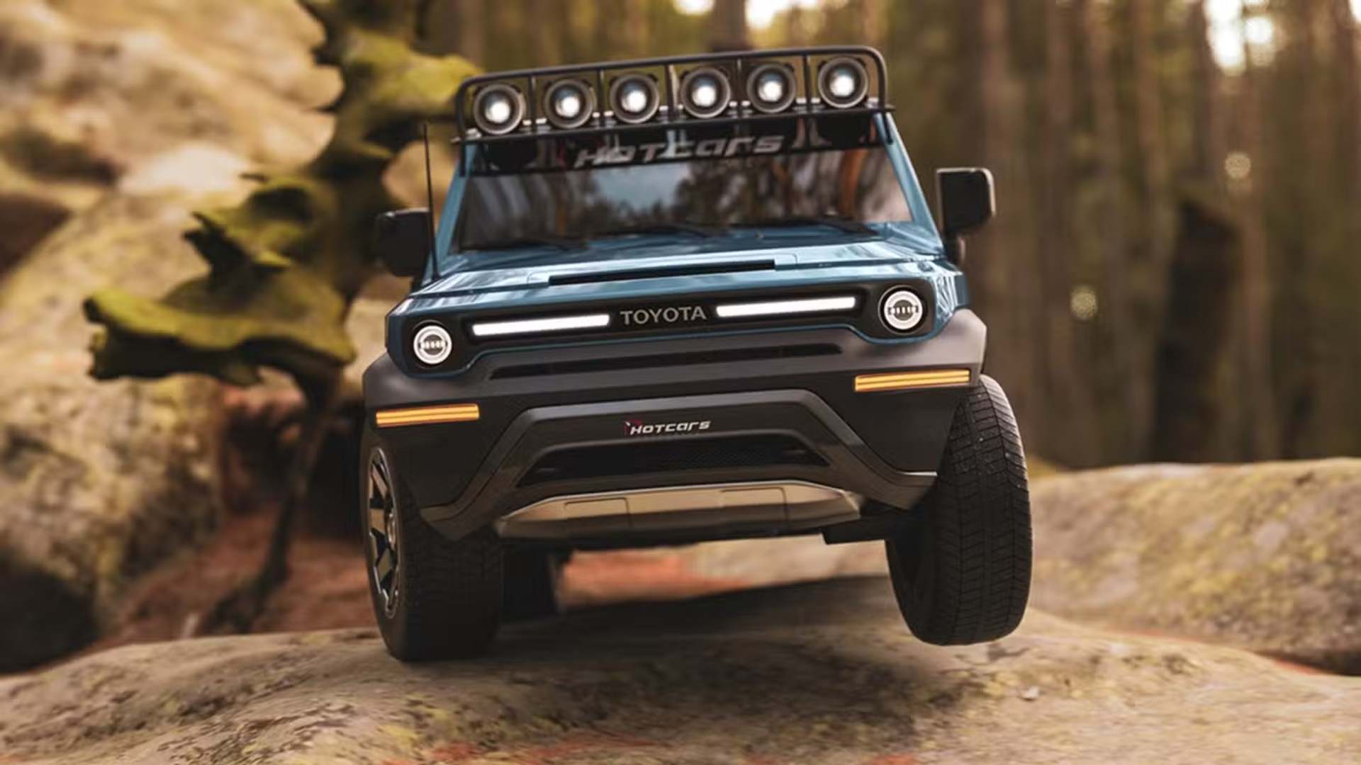 Новый Toyota FJ Cruiser показали на концепт-артах с современным дизайном 2 Новый Toyota FJ Cruiser показали на концепт-артах с современным дизайном