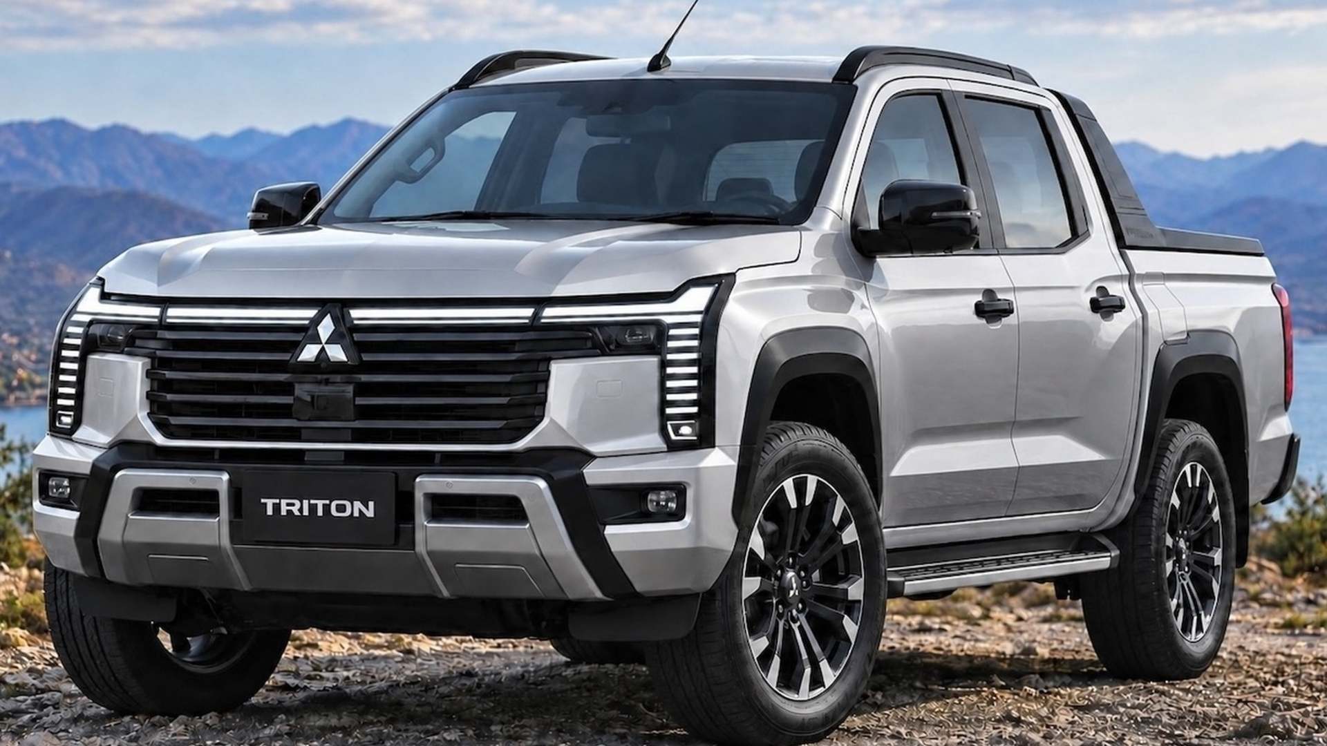 Пикап Mitsubishi Triton/L200 может обновиться в стиле нового Pajero