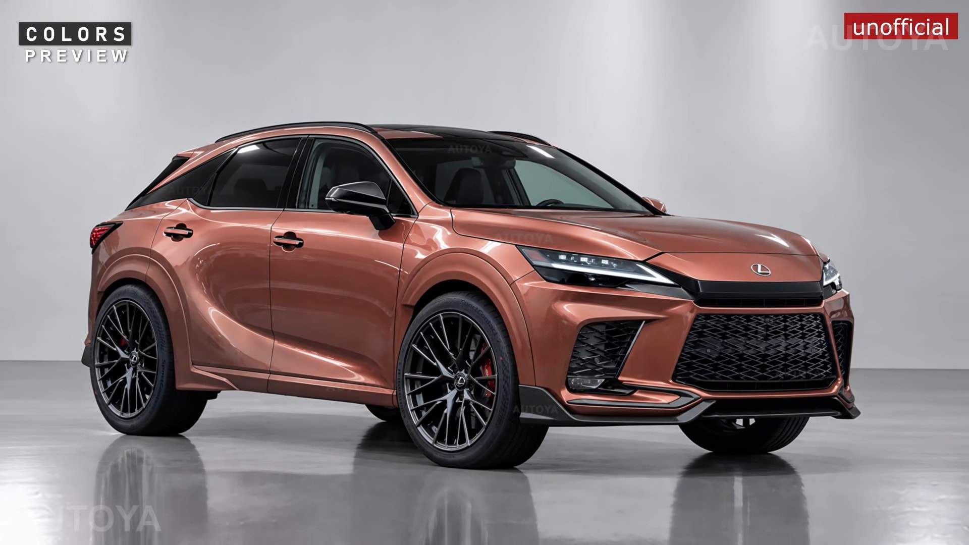 Новый Lexus RX показали неофициально в высокопроизводительной версии мощностью 600 л.с.