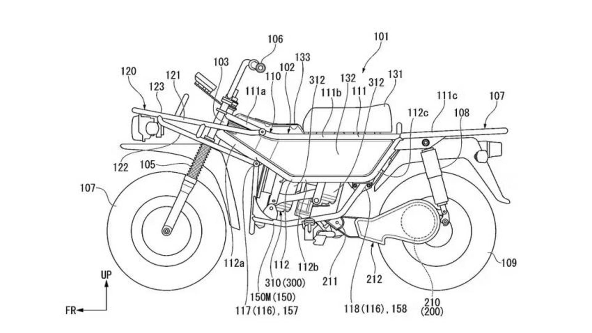 Honda может возродить мотоцикл для бездорожья CT50 Motra