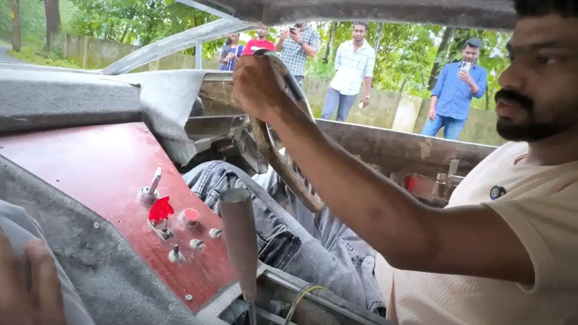 Индиец собрал самодельную Lamborghini Huracan: мотор от Suzuki, а запчасти со свалки