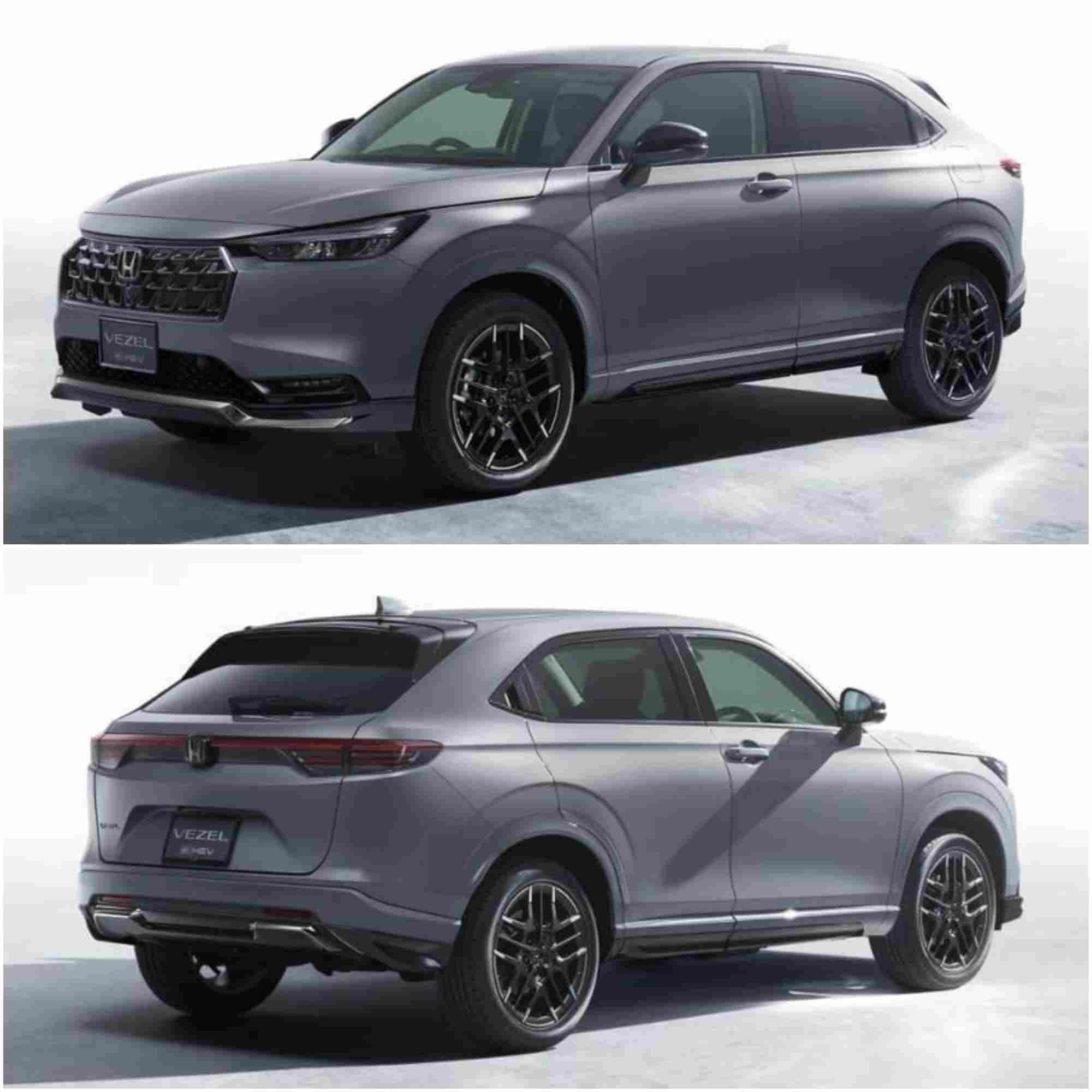 Honda Vezel получил тюнинг от Mugen: особая решетка, спортивный обвес и диски на 18 дюймов 3 Honda Vezel получил тюнинг от Mugen: особая решетка, спортивный обвес и диски на 18 дюймов