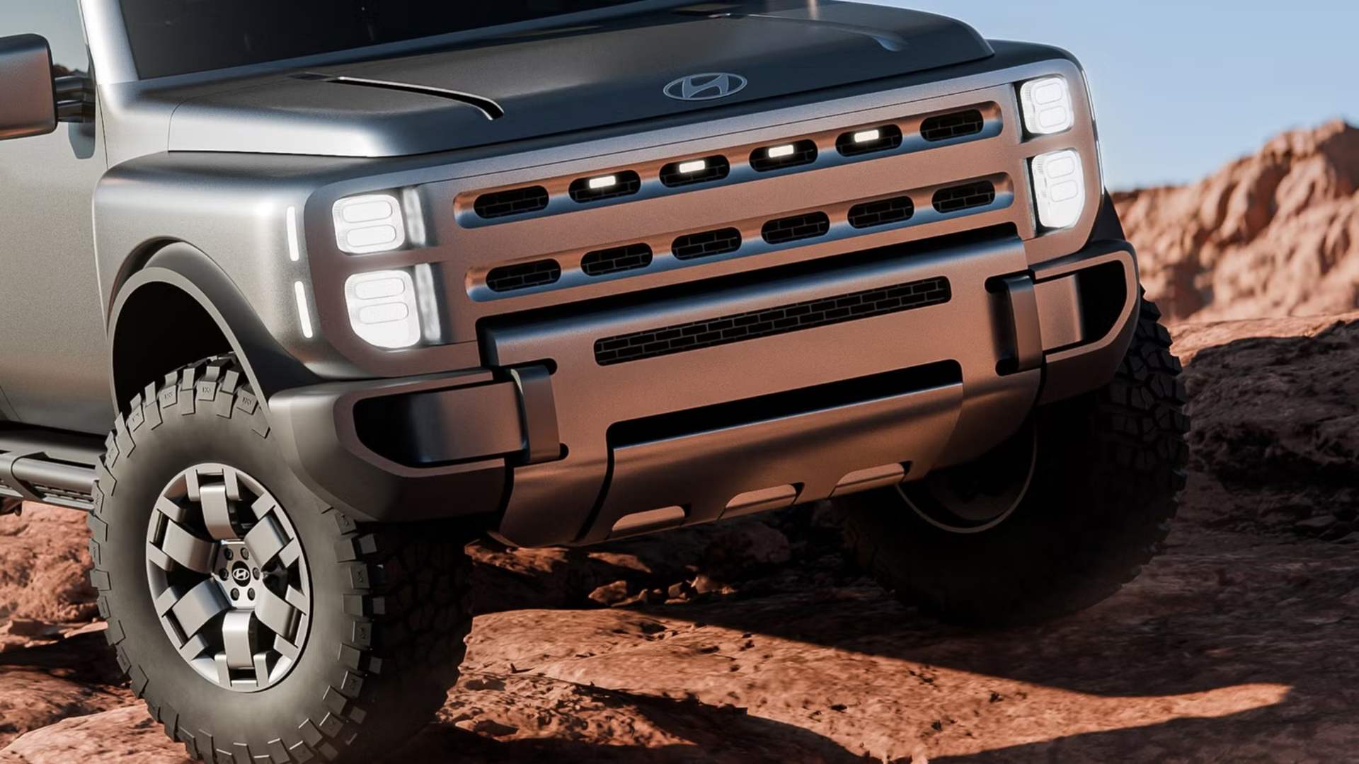 Hyundai бросит вызов Toyota Tacoma и Ford Ranger новым рамным пикапом 1 Hyundai бросит вызов Toyota Tacoma и Ford Ranger новым рамным пикапом
