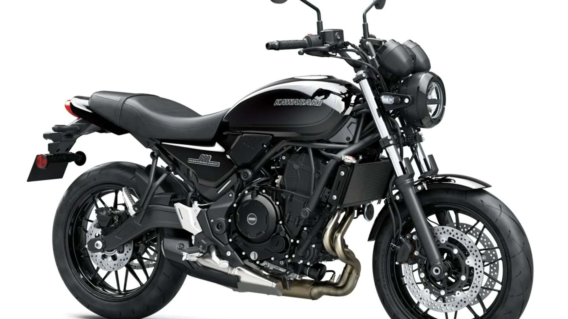 Ретро-мотоцикл Kawasaki Z650RS получил черную версию Black Ball Edition