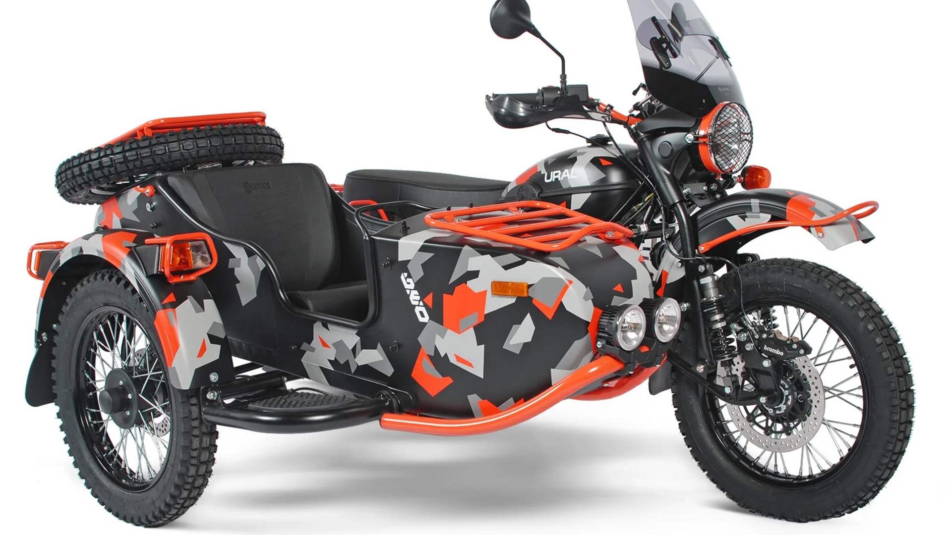 Каким был Ural GEO – редкий «Урал» с геометрическим камуфляжем и подвеской Nitron