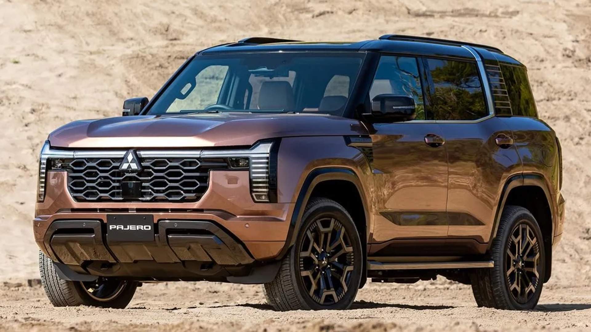 Проходимость Mitsubishi Pajero проверили на песчаных дюнах в Японии