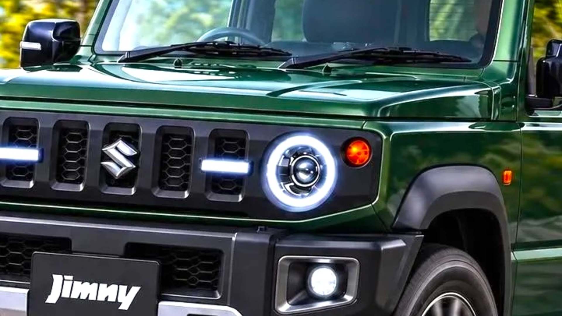Suzuki готовит «подтяжку лица» внедорожнику Jimny: первые изображения