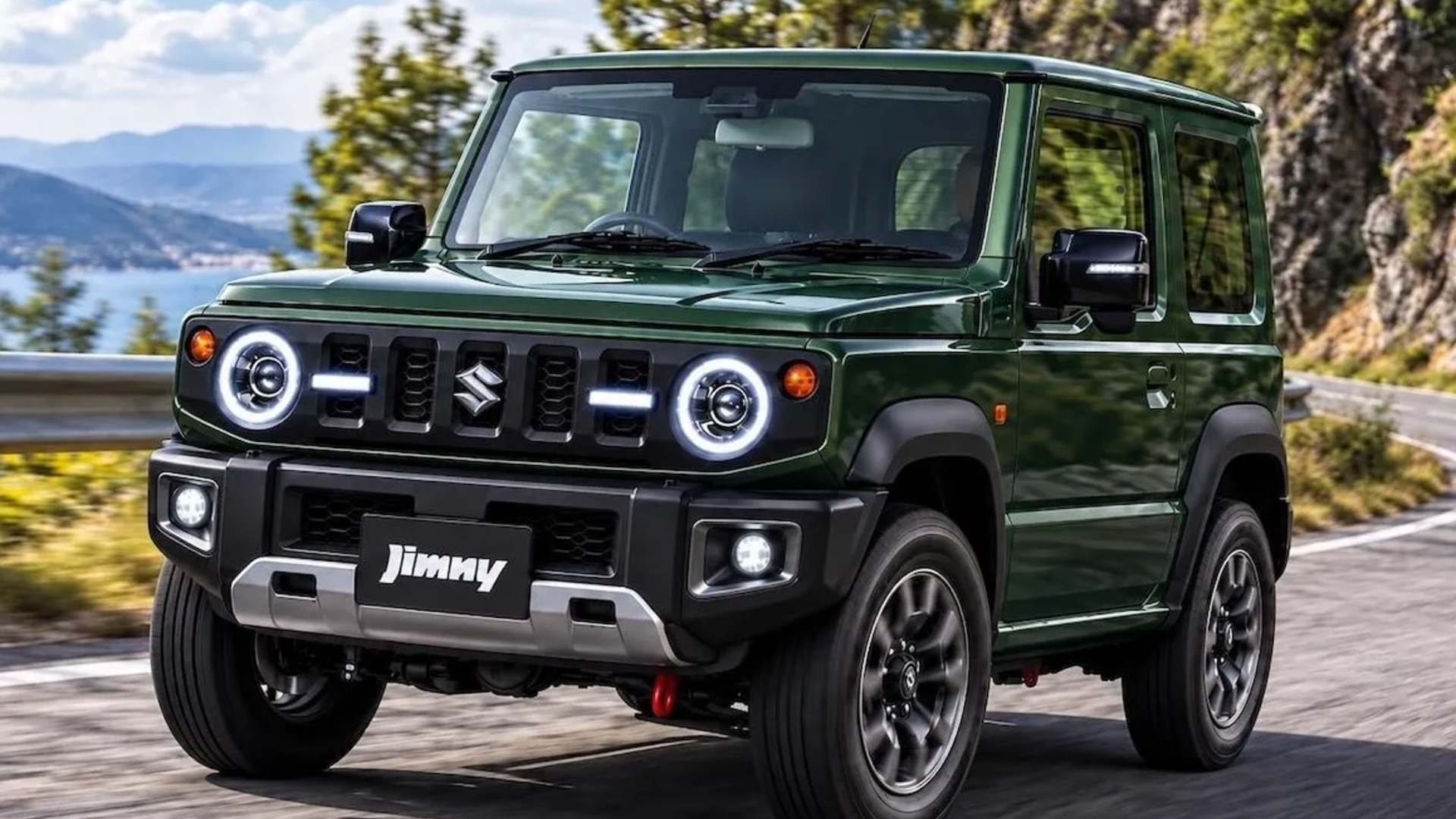 Suzuki готовит «подтяжку лица» внедорожнику Jimny: первые изображения