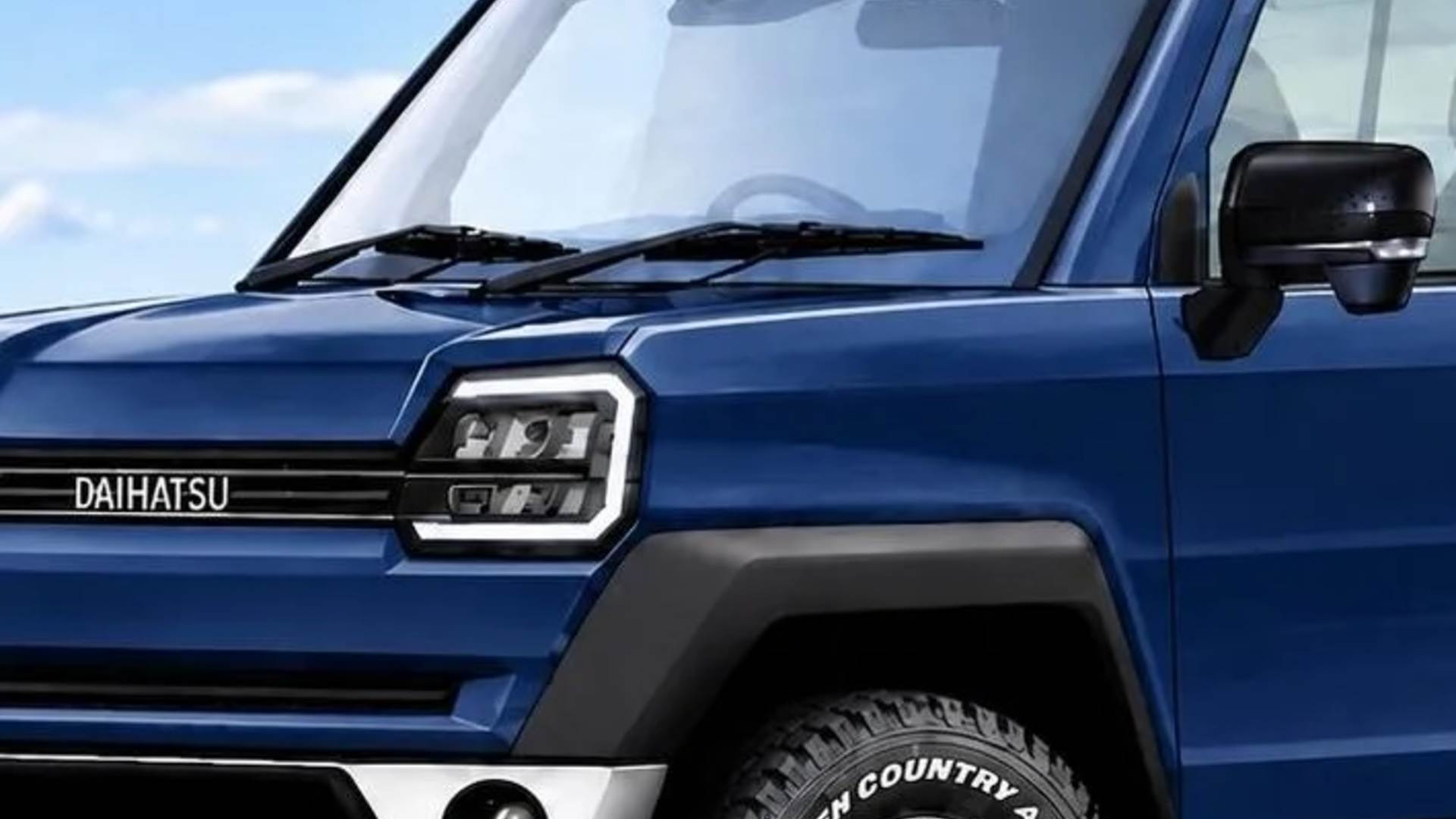 Противник Jimny: новый мини-внедорожник Daihatsu Rugger показали на концепт-артах
