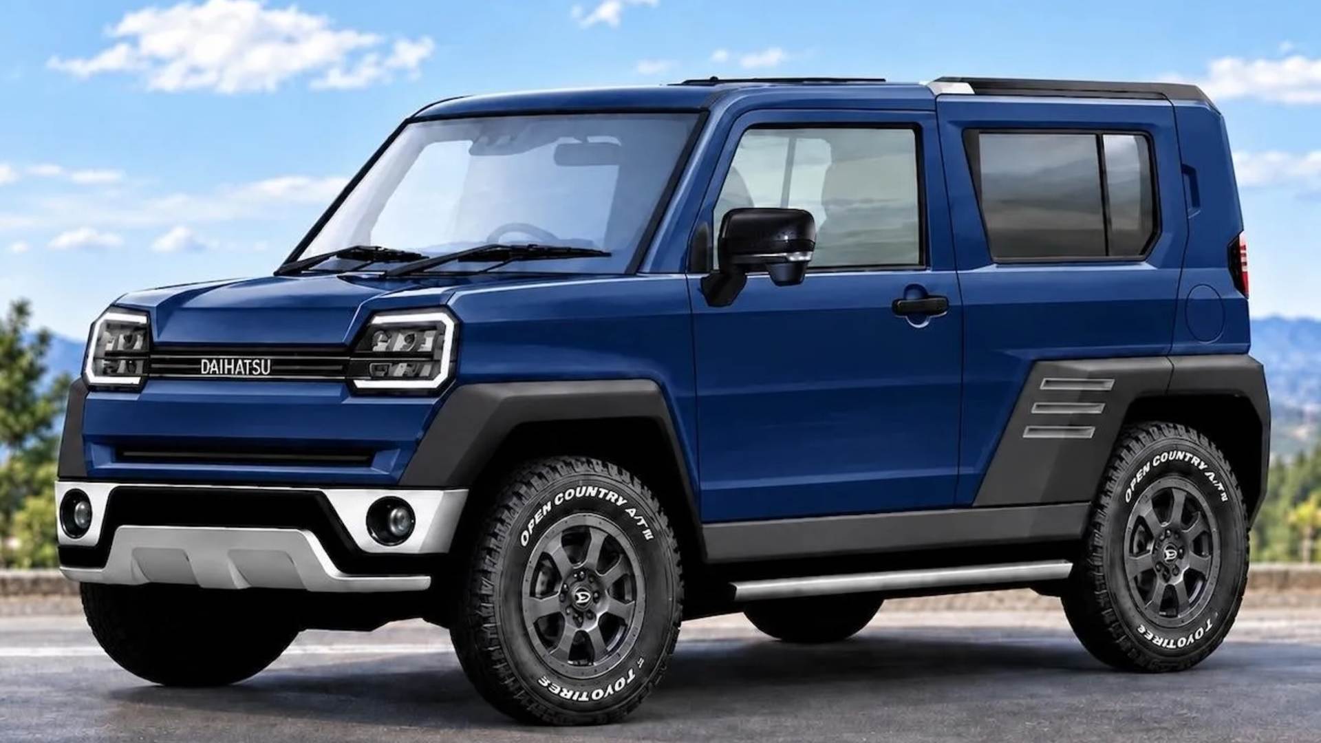 Противник Jimny: новый мини-внедорожник Daihatsu Rugger показали на концепт-артах