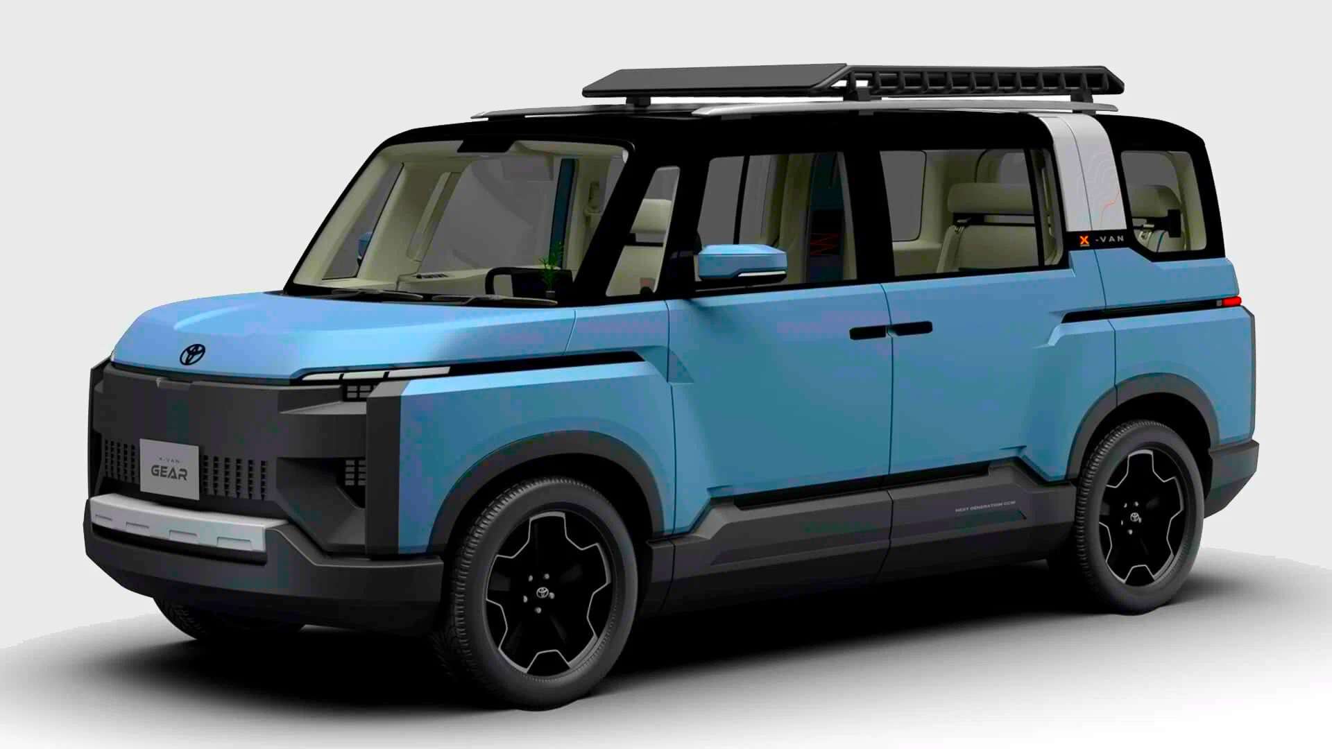 Революционный 6-местный внедорожный минивэн Toyota на замену Mitsubishi Delica: концепт X-VAN GEAR