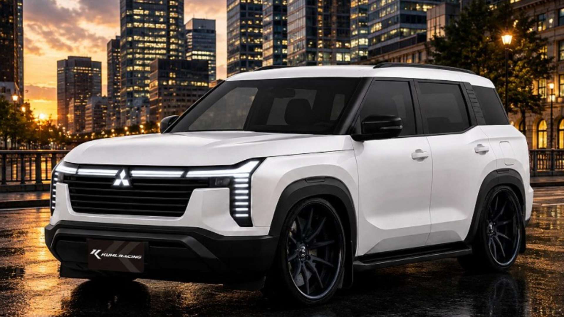 Тюнеры из Японии показали стэнс-версию нового Mitsubishi Pajero 