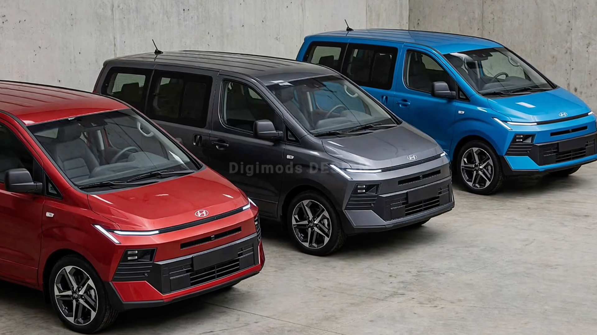 Новый Hyundai H-1 представили на концепт-артах
